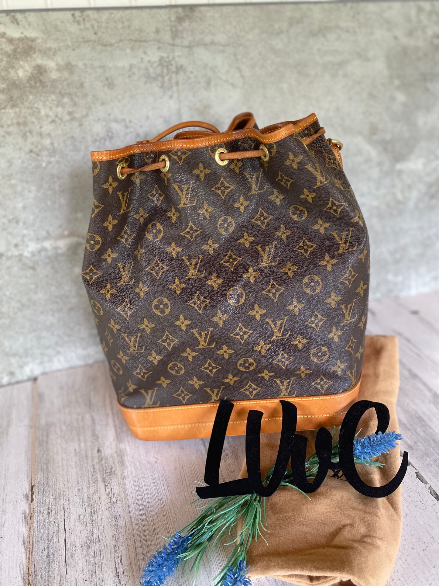 Preloved Authentic Noe GM shoulder tote