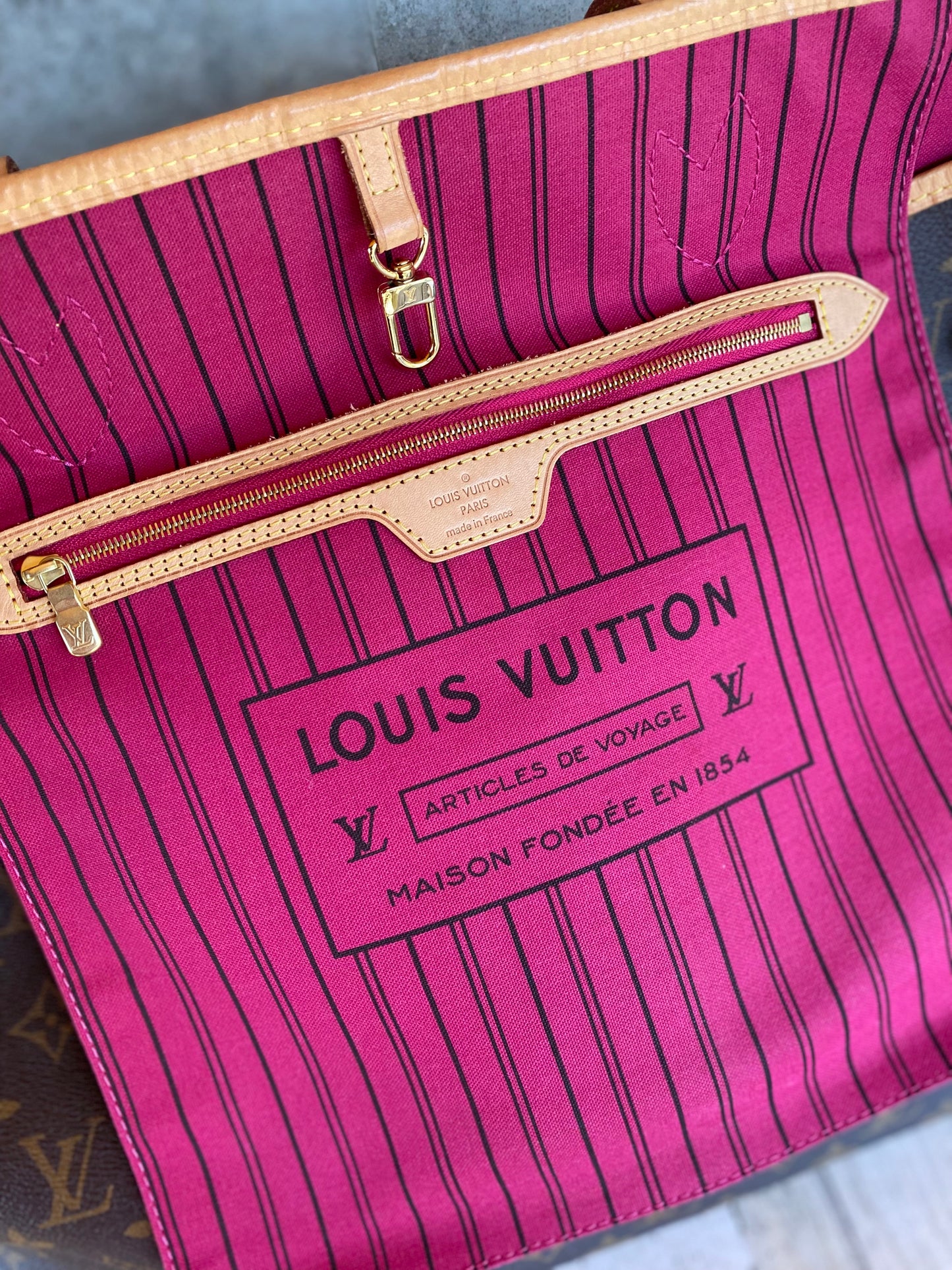 Preloved Authentic Neverfull GM