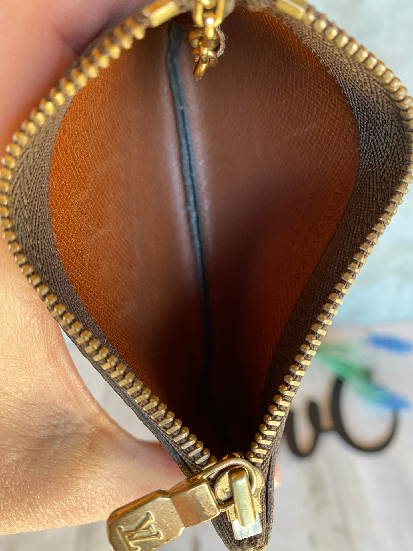 Authentic Preloved Pochette Cles Coin/Key Case