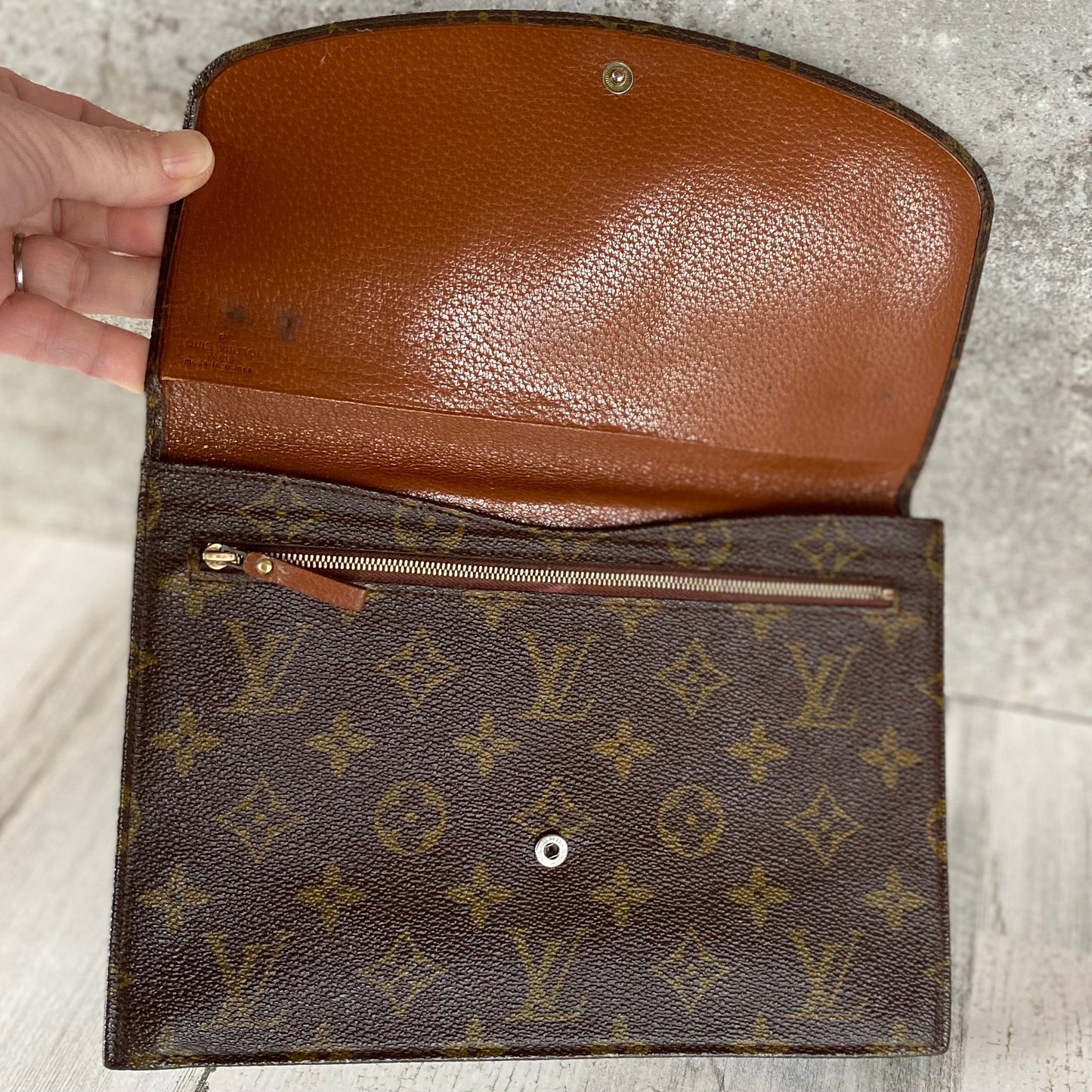 Preloved Authentic Pochette Rabat 23 clutch/pouch