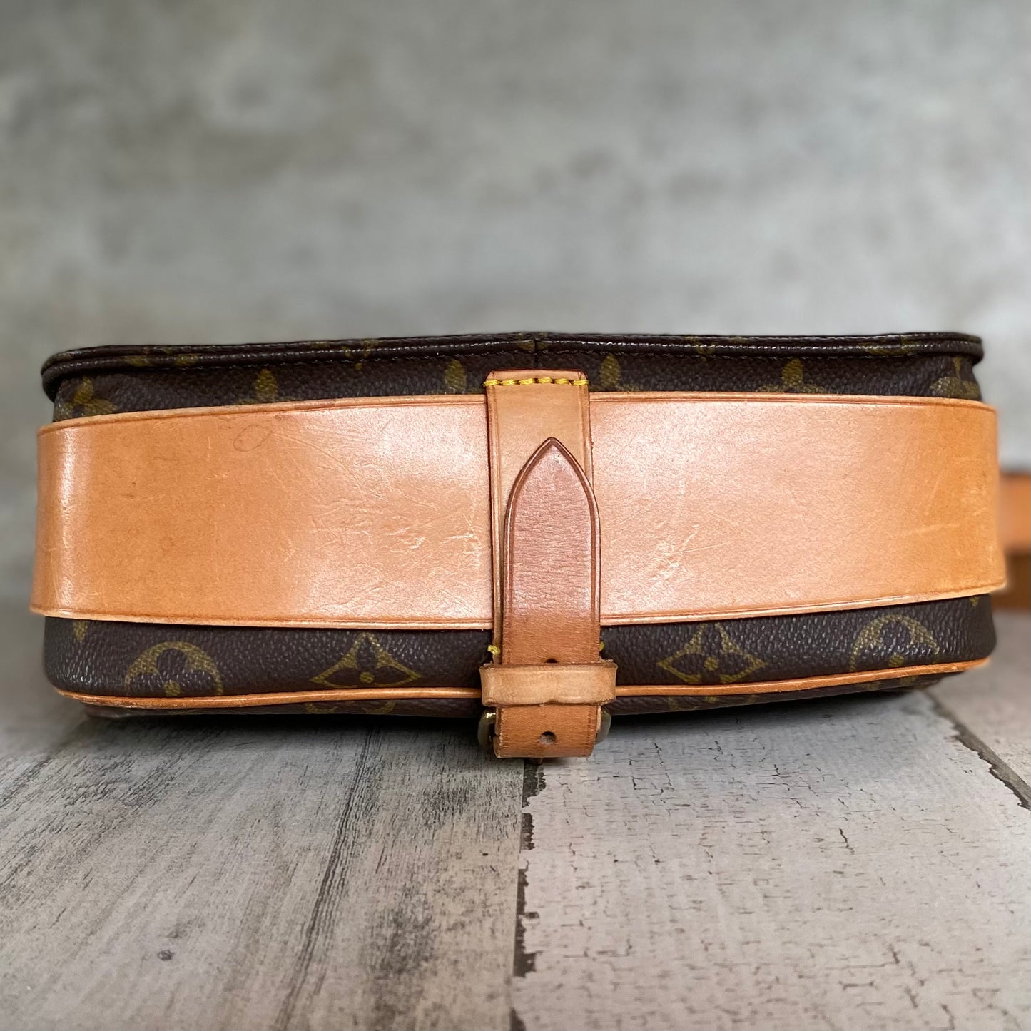 Authentic Preloved cartouchiere MM crossbody