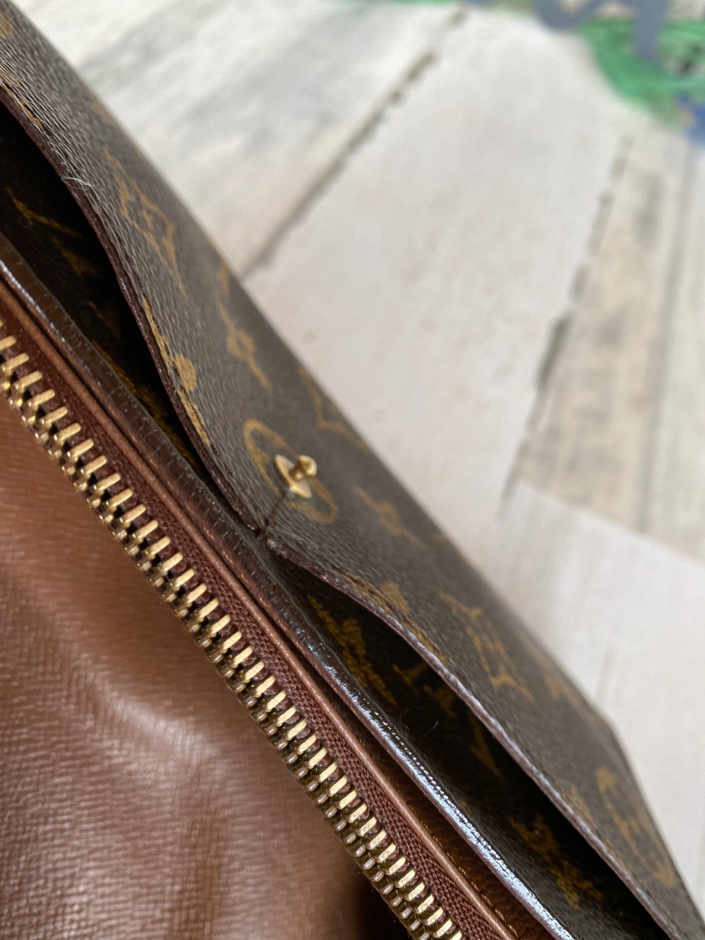 Preloved Authentic Pochette Monnaie Long Wallet