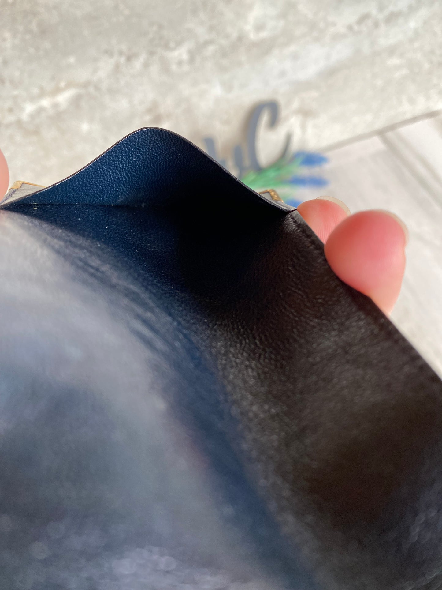 Authentic Preloved Vintage G G Long Wallet
