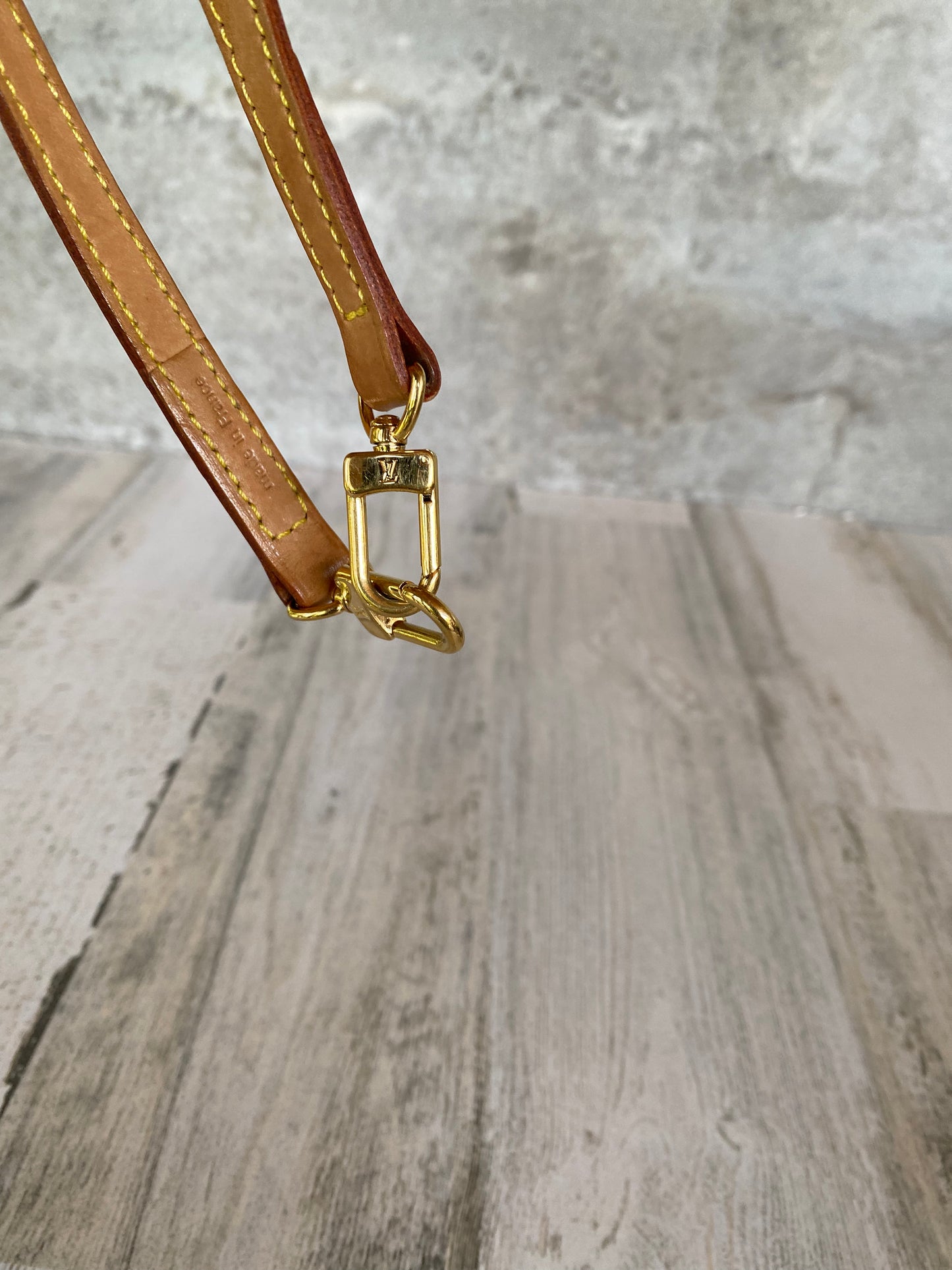 Preloved Authentic Leather Crossbody Strap