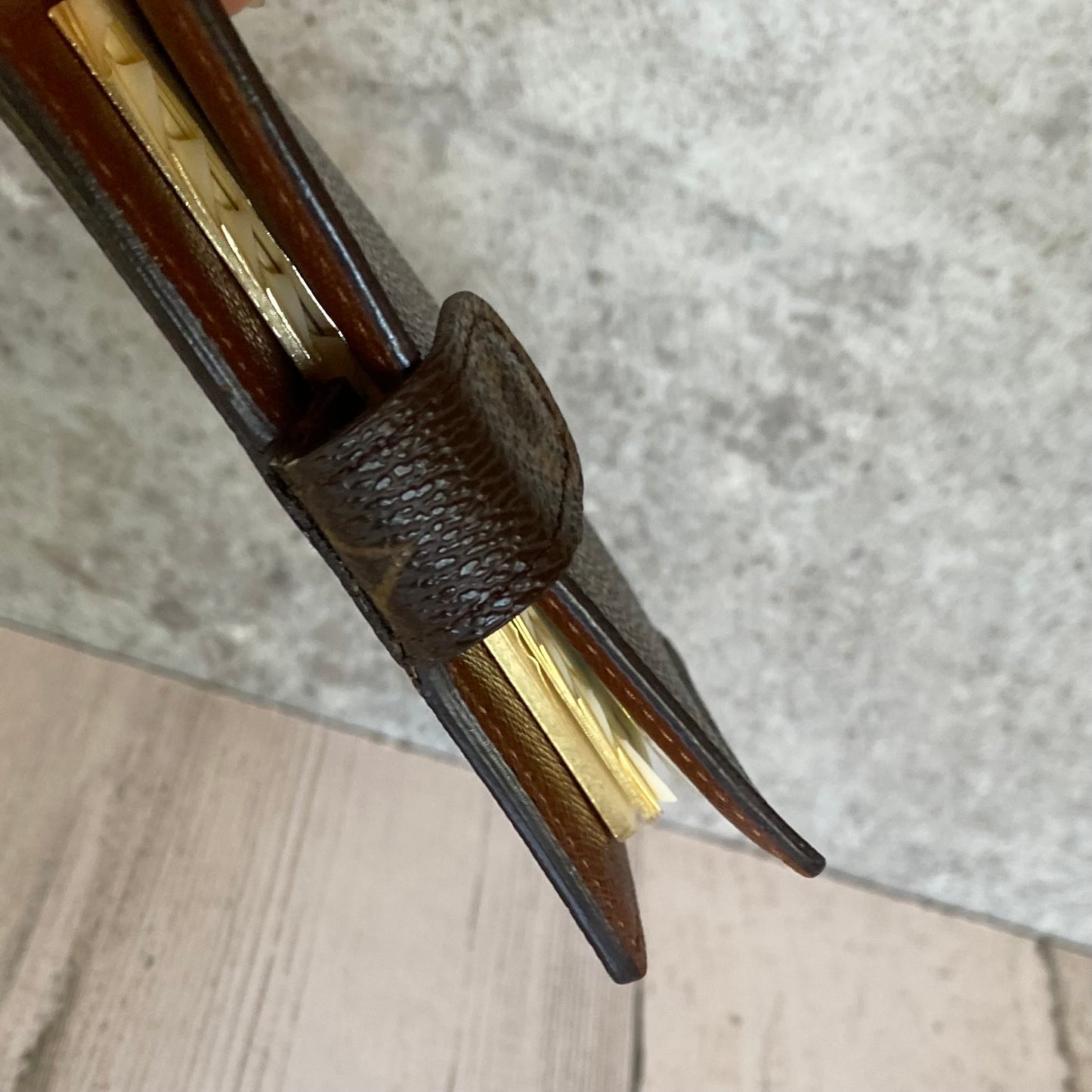 Preloved Authentic Mini Agenda Card Case