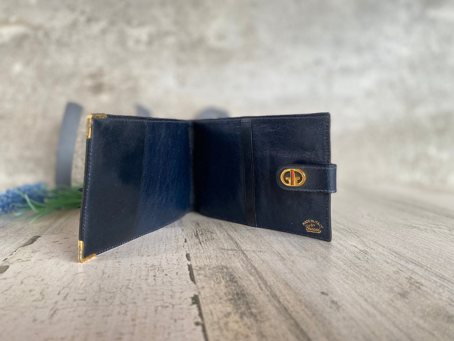 Authentic Preloved Vintage G G Long Wallet