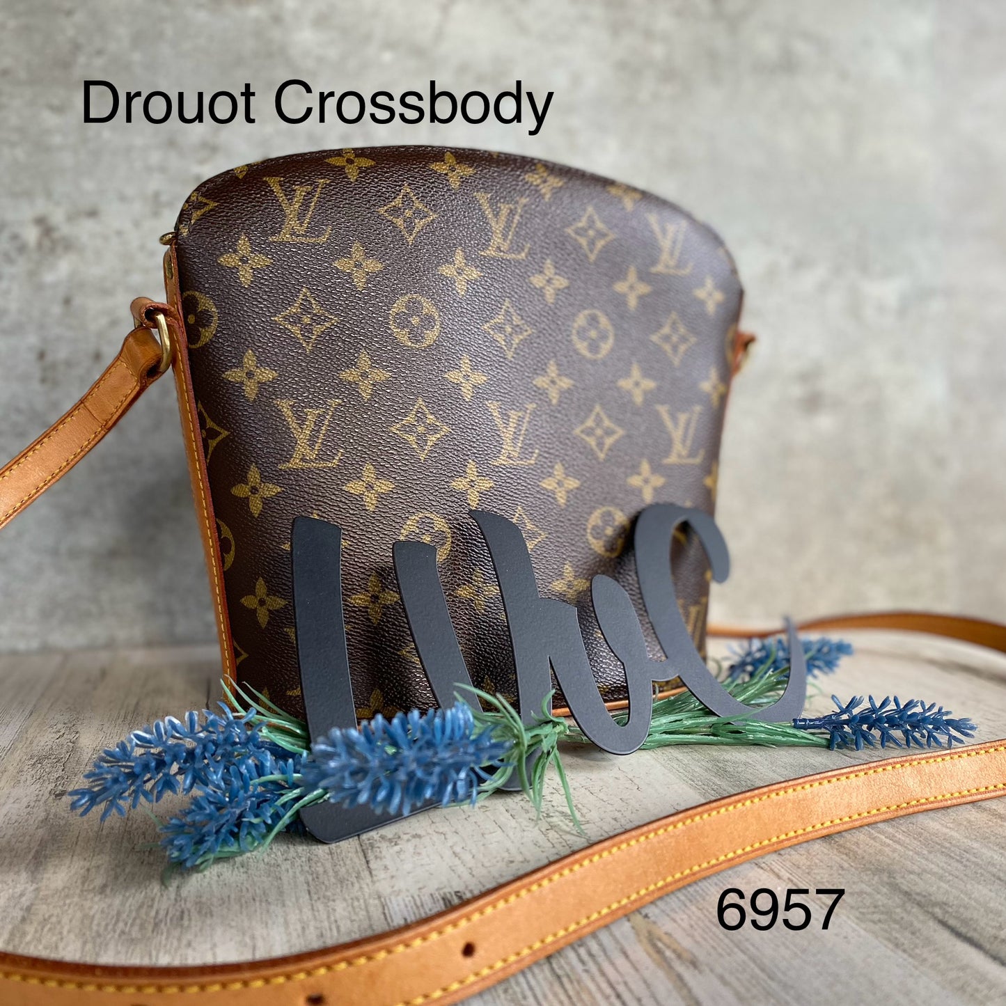 Preloved Authenic Drouot Crossbody