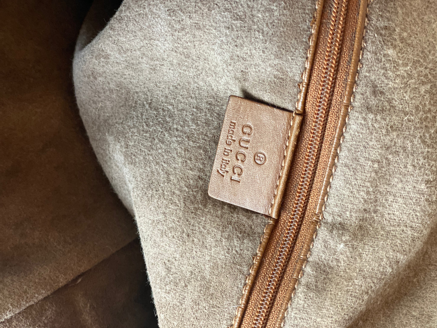 Preloved Authentic G G Sherry Line Handbag