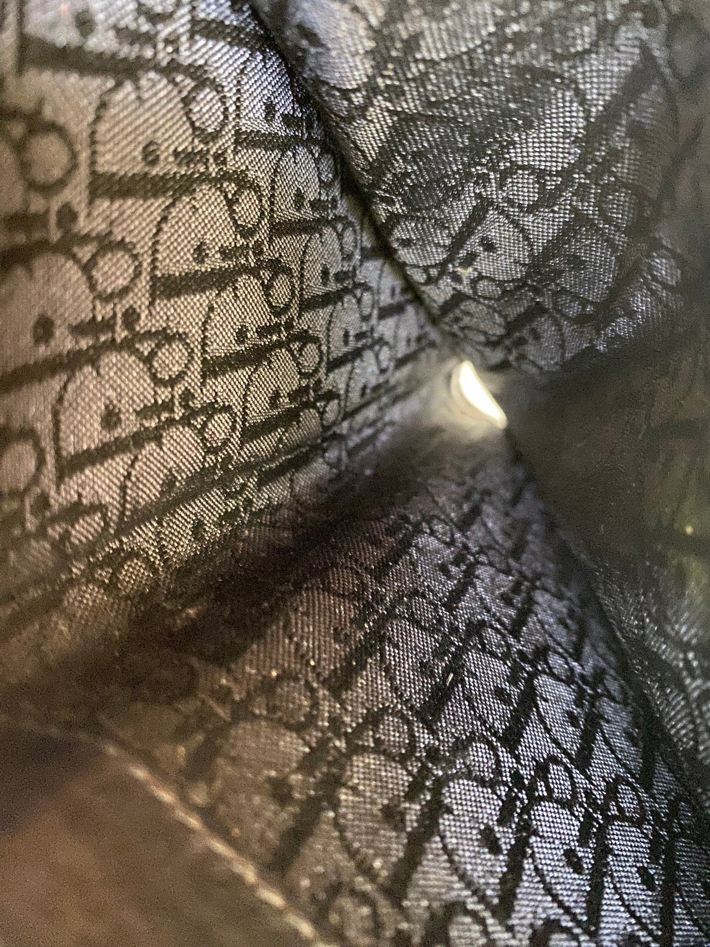 Preloved Authentic C D Leather Wallet