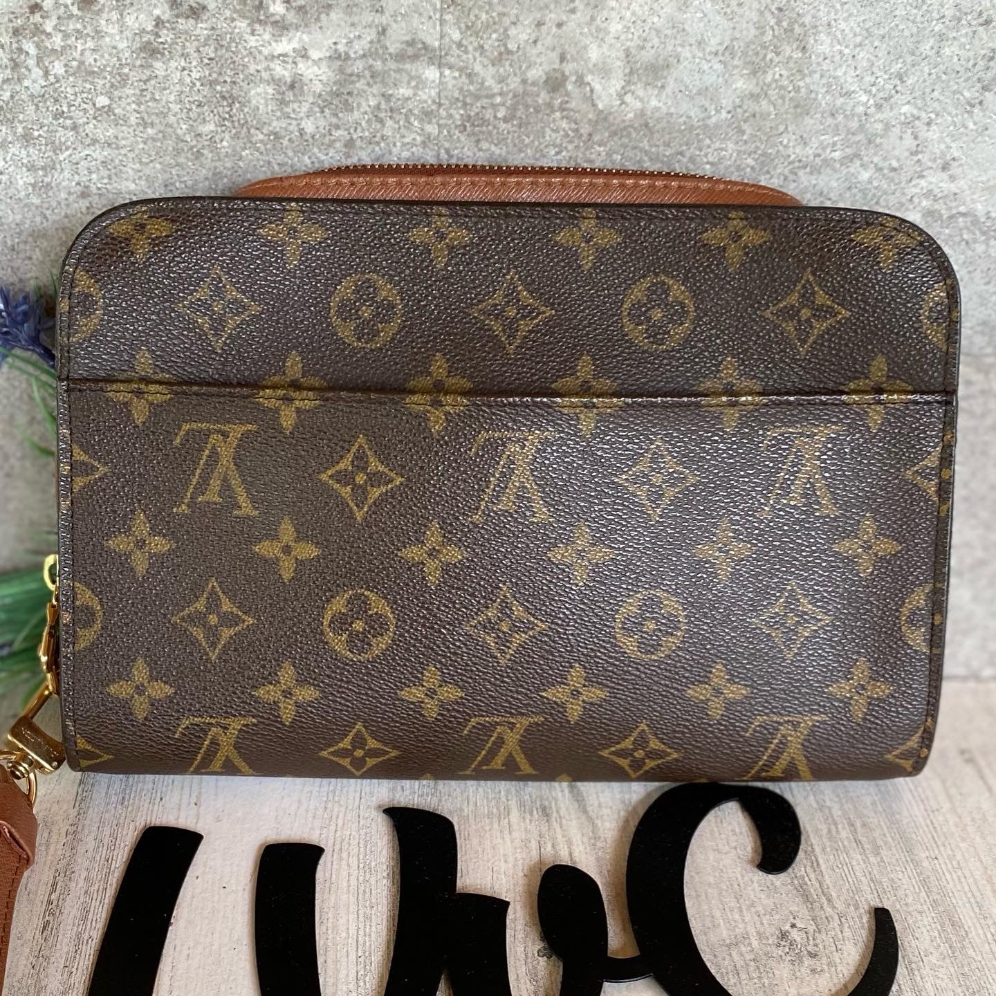 Preloved Authentic Orsay Clutch/wristlet