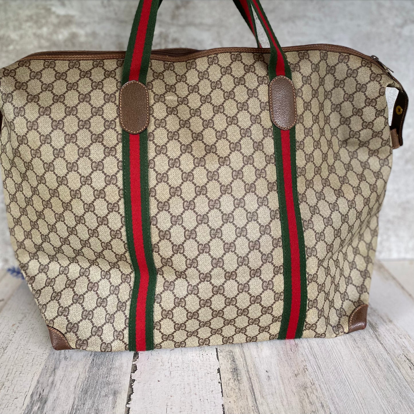 Preloved Vintage GG Duffle