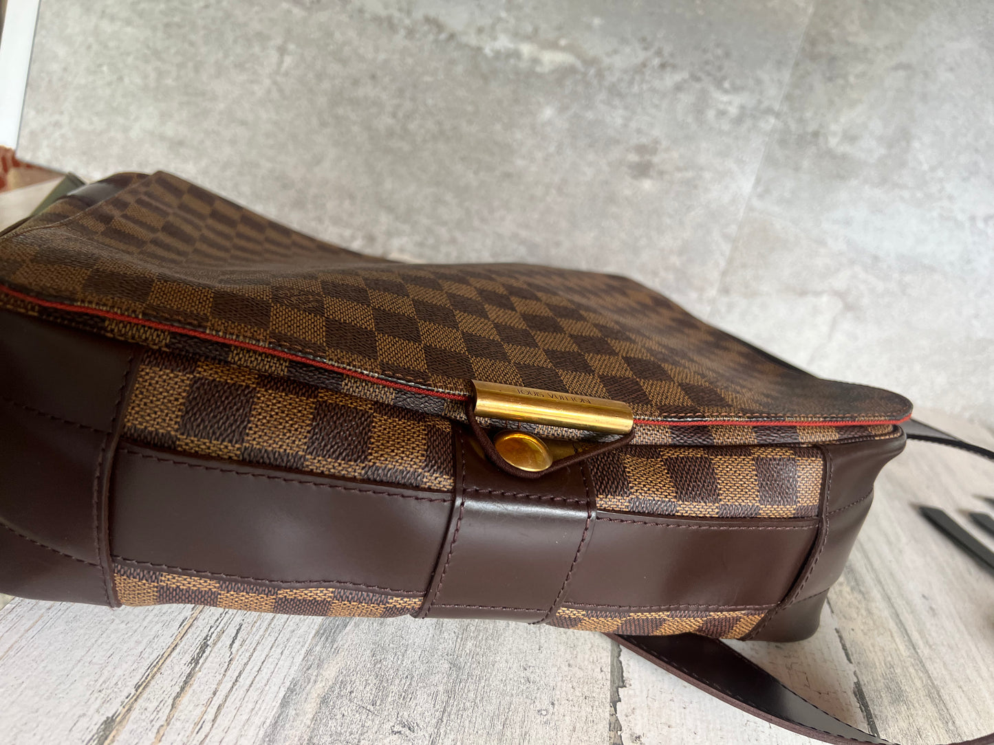 Authentic Preloved Bastille Messenger Crossbody bag Damier Ebene