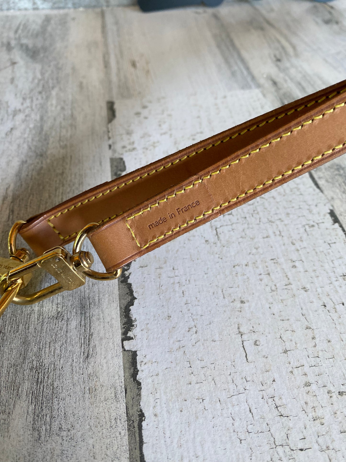 Preloved Authentic Leather Crossbody Strap