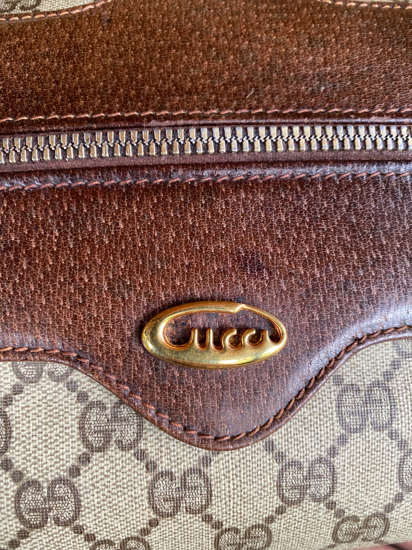 Preloved Vintage GG Handbag