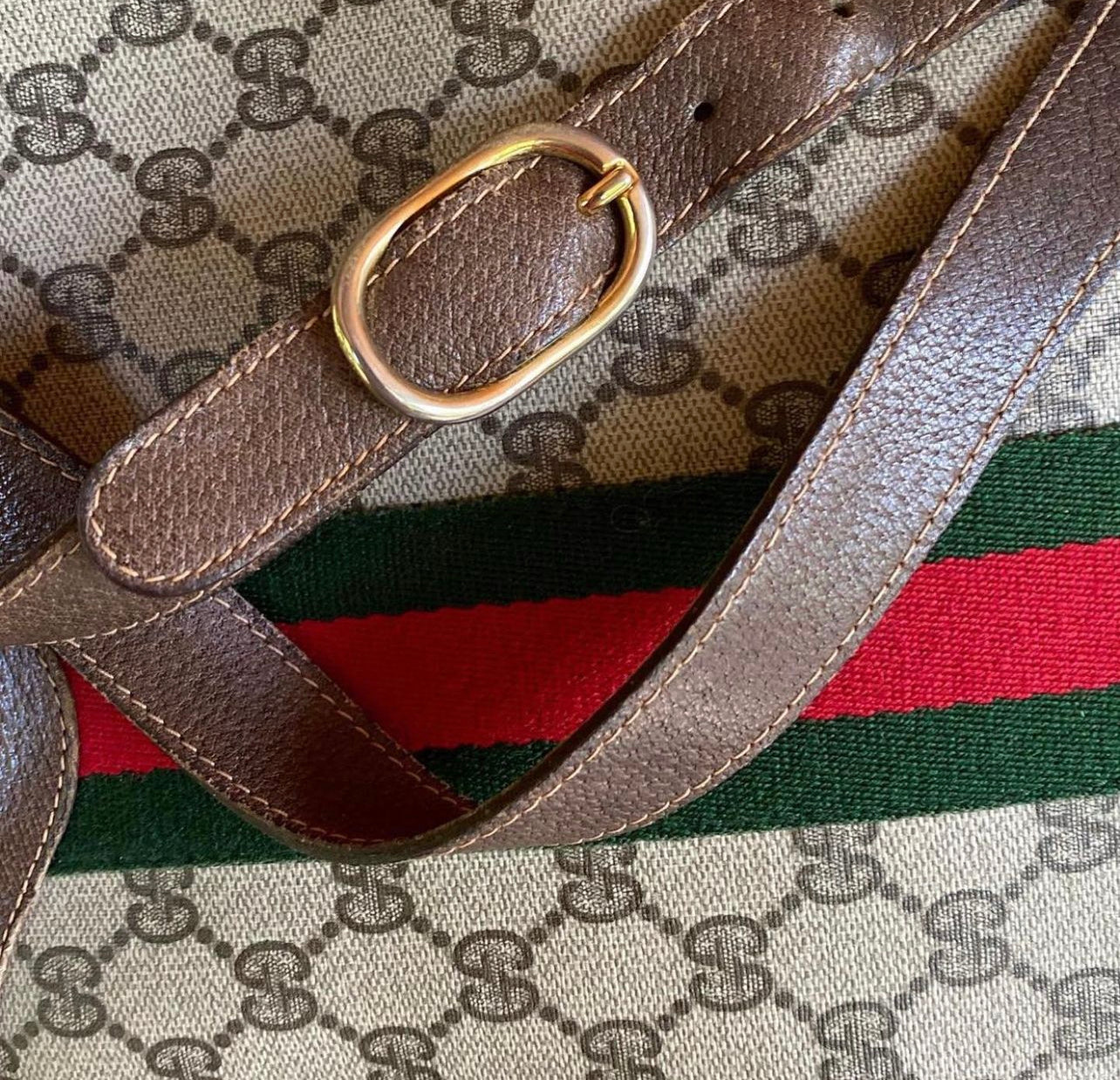 Authentic Preloved Consigned G G shoulder/crossbody