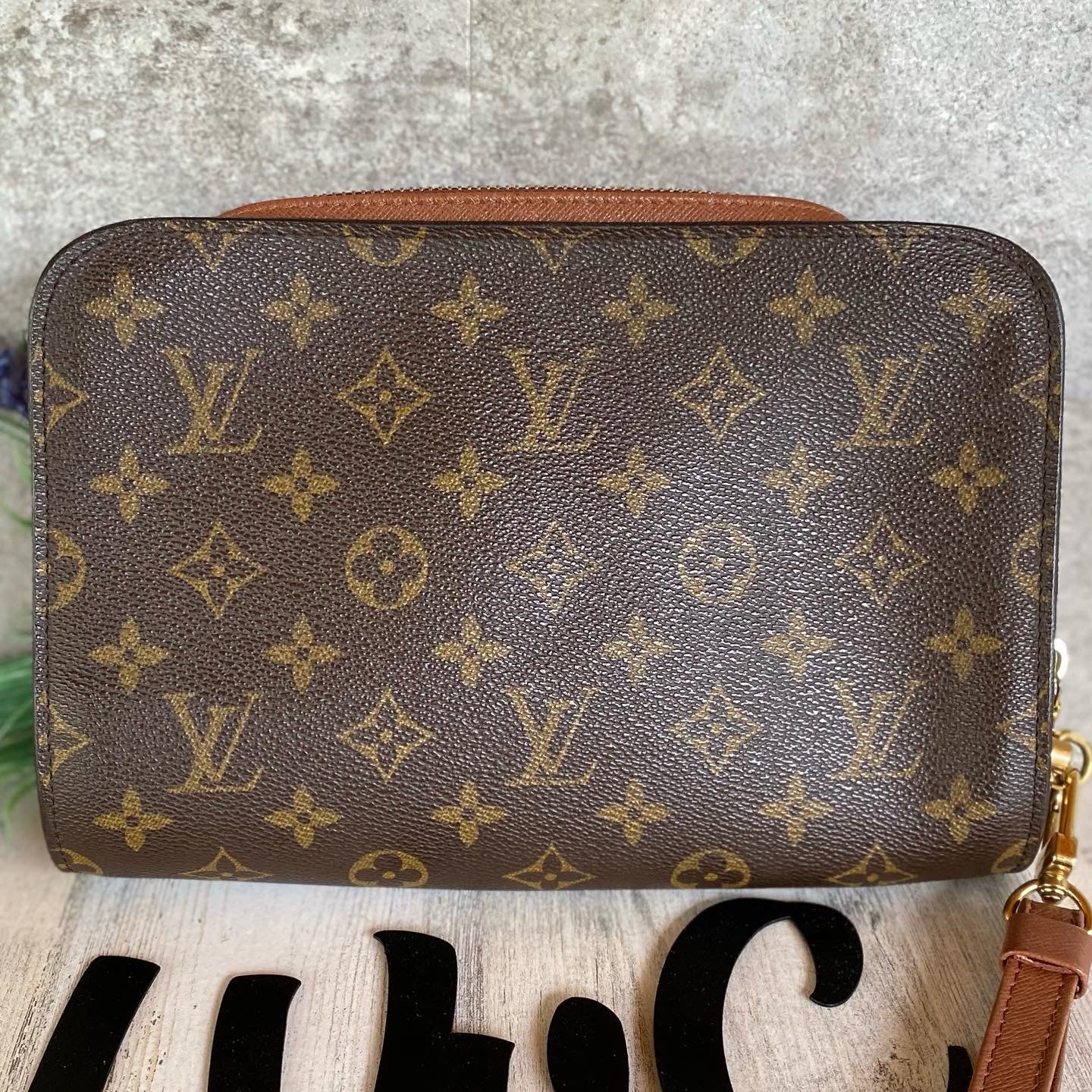 Preloved Authentic Orsay Clutch/wristlet