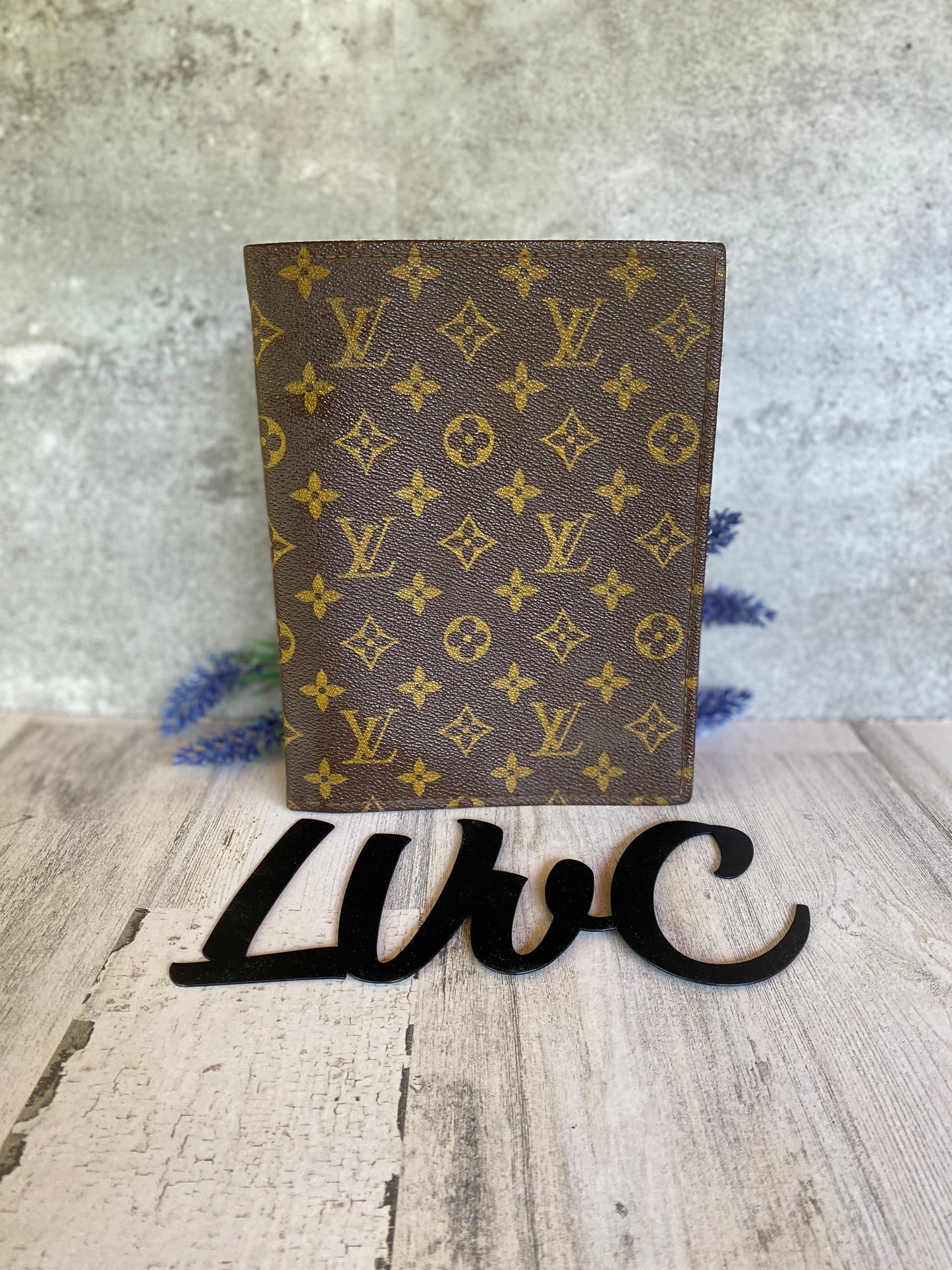 Preloved Vintage Notebook Cover