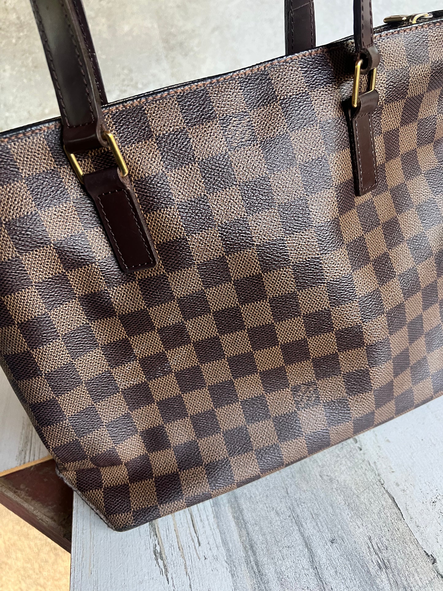 Preloved Authentic Piano Cabas Shoulder Bag