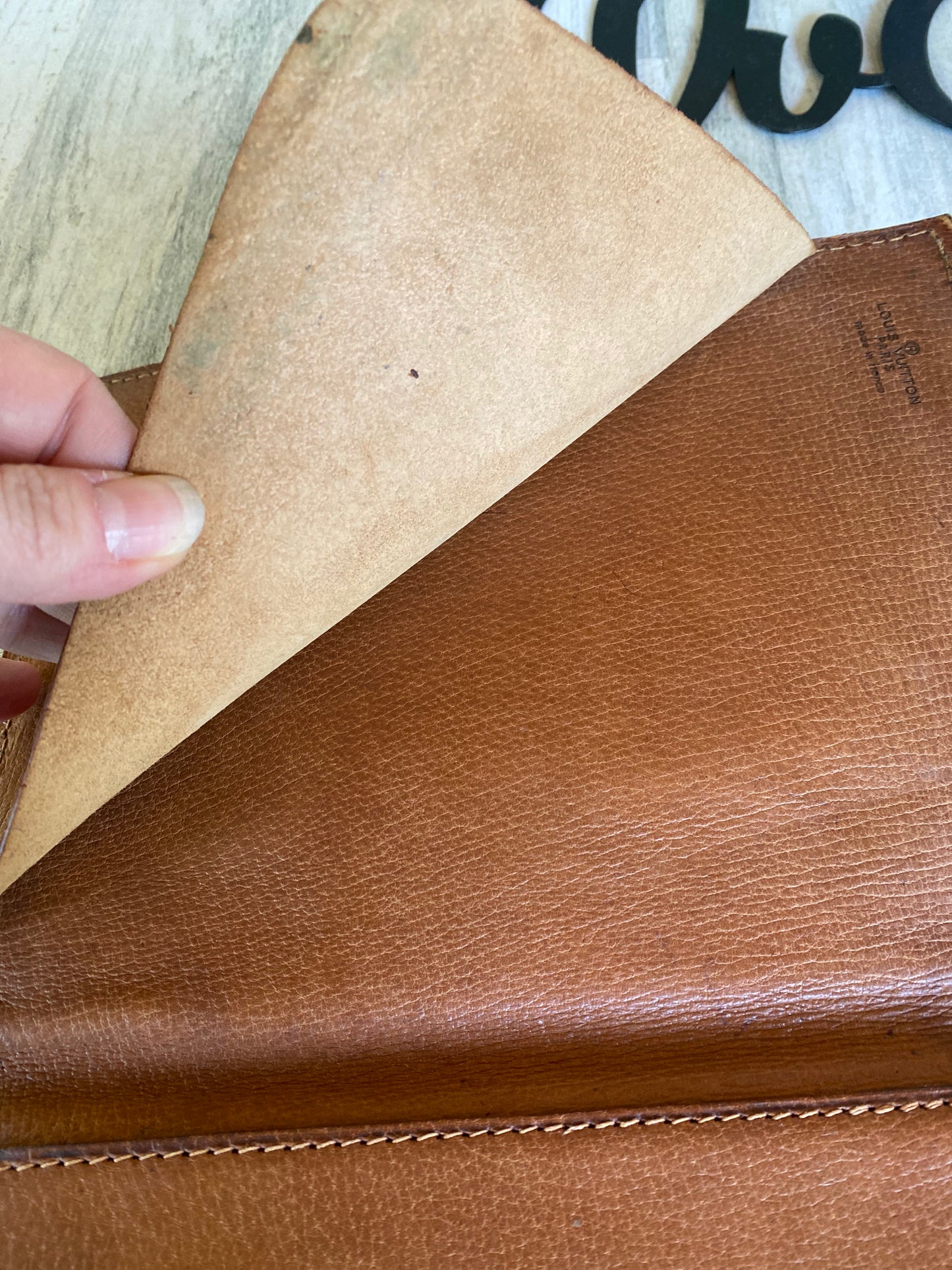 Preloved Vintage Notebook Cover