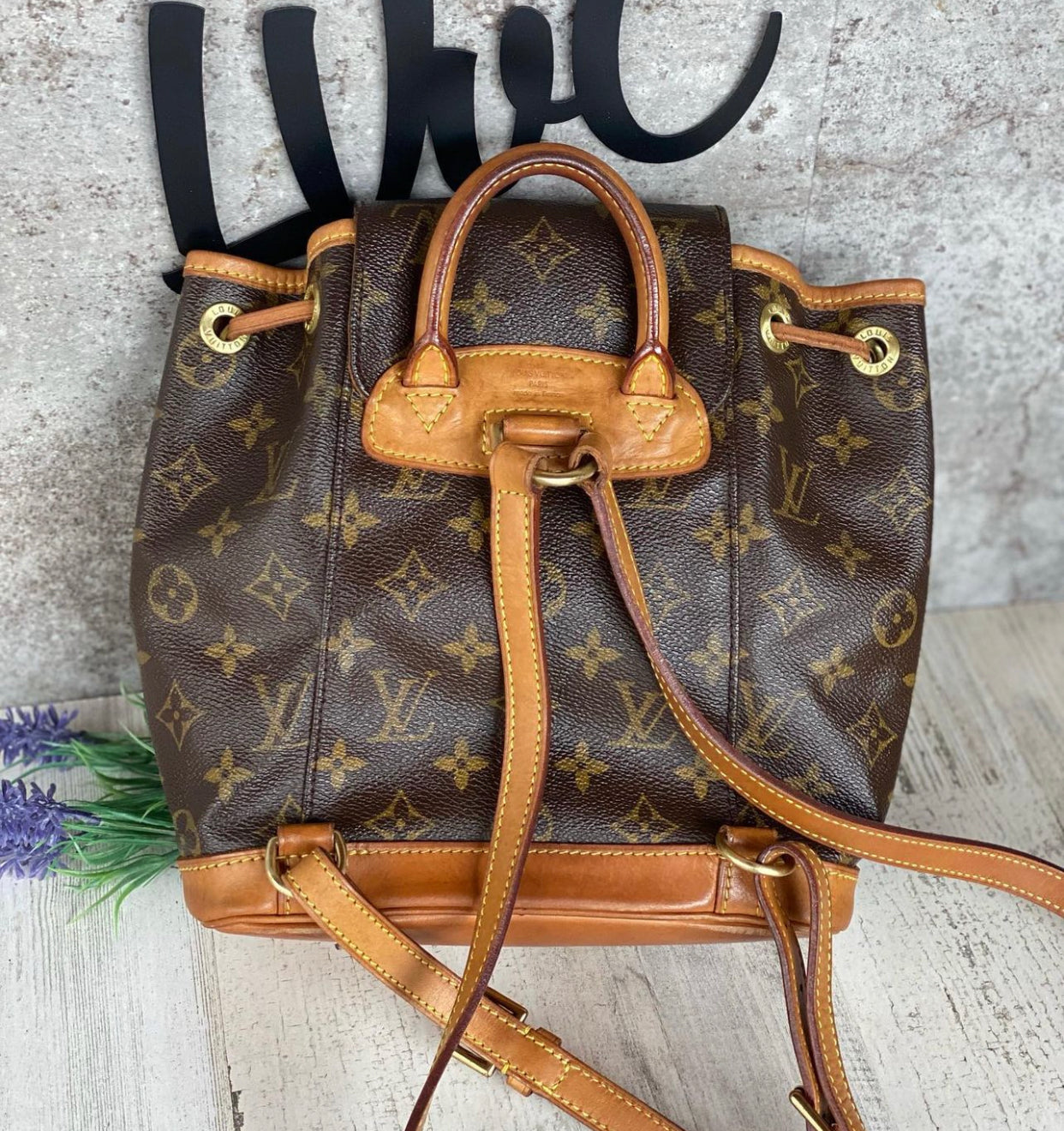 PreLoved Authentic Montsouris PM backpack