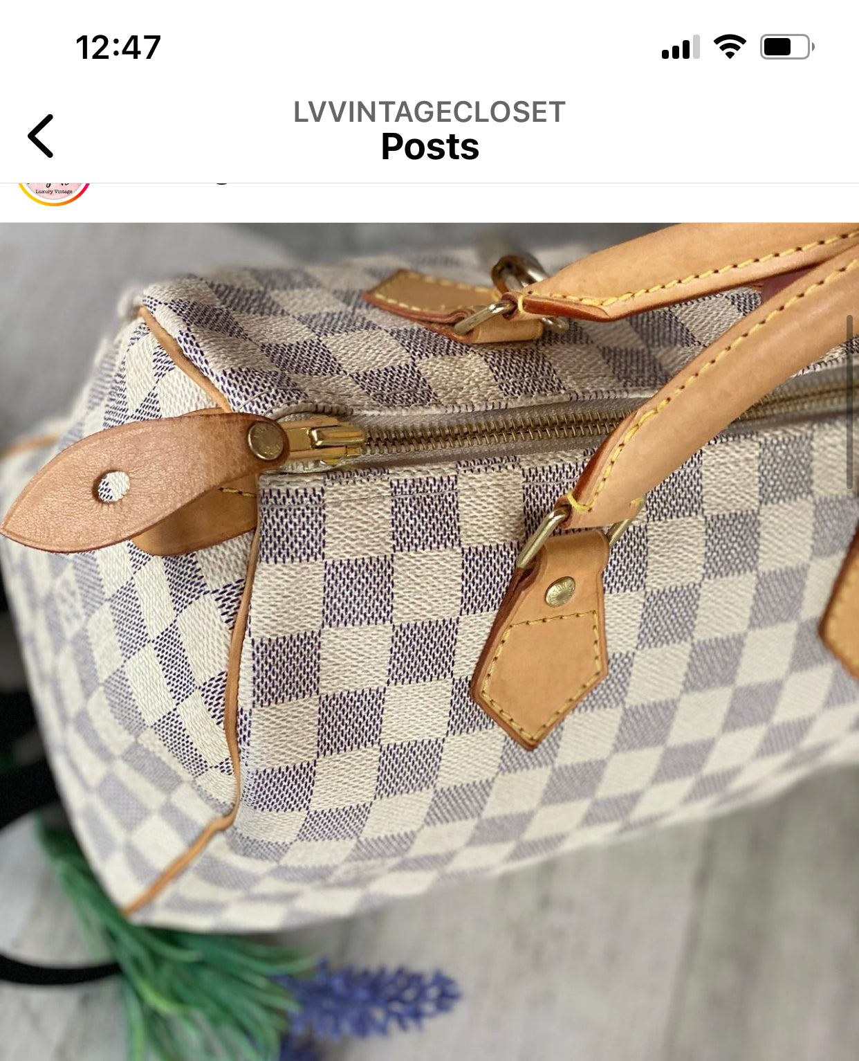 Preloved Speedy 25