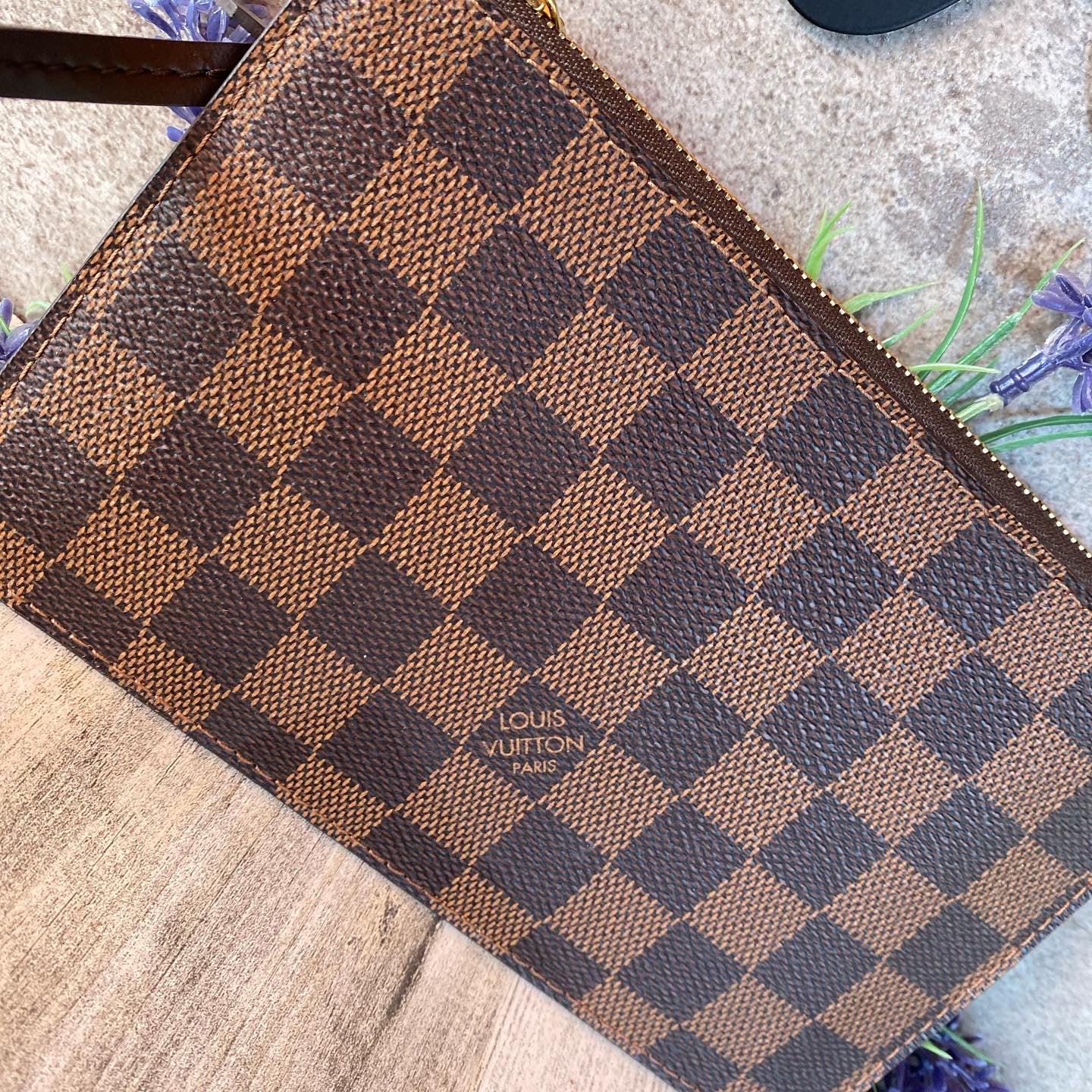 Preloved Authentic Pochette Wristlet PM