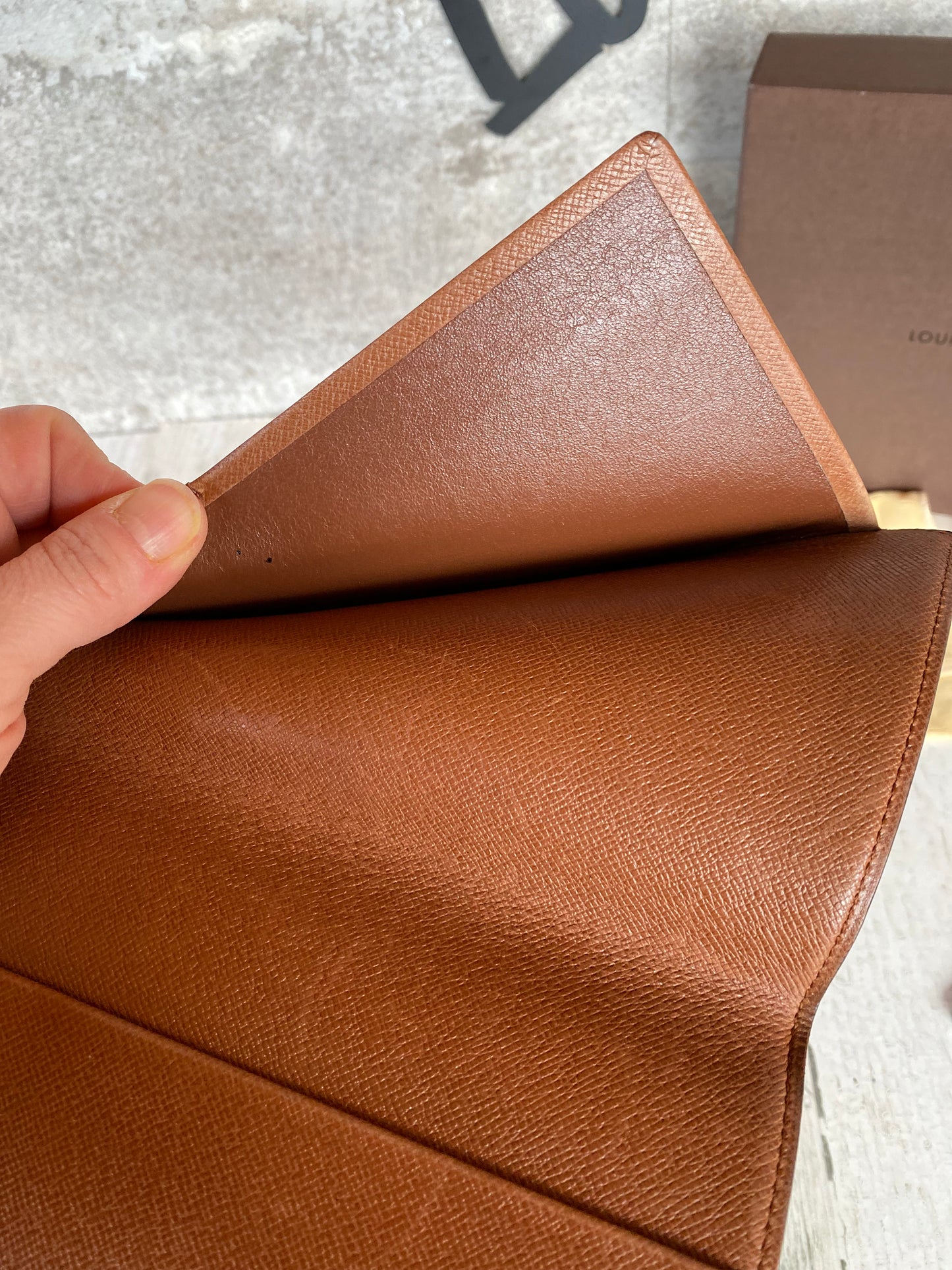 Preloved Cabas Passport Case