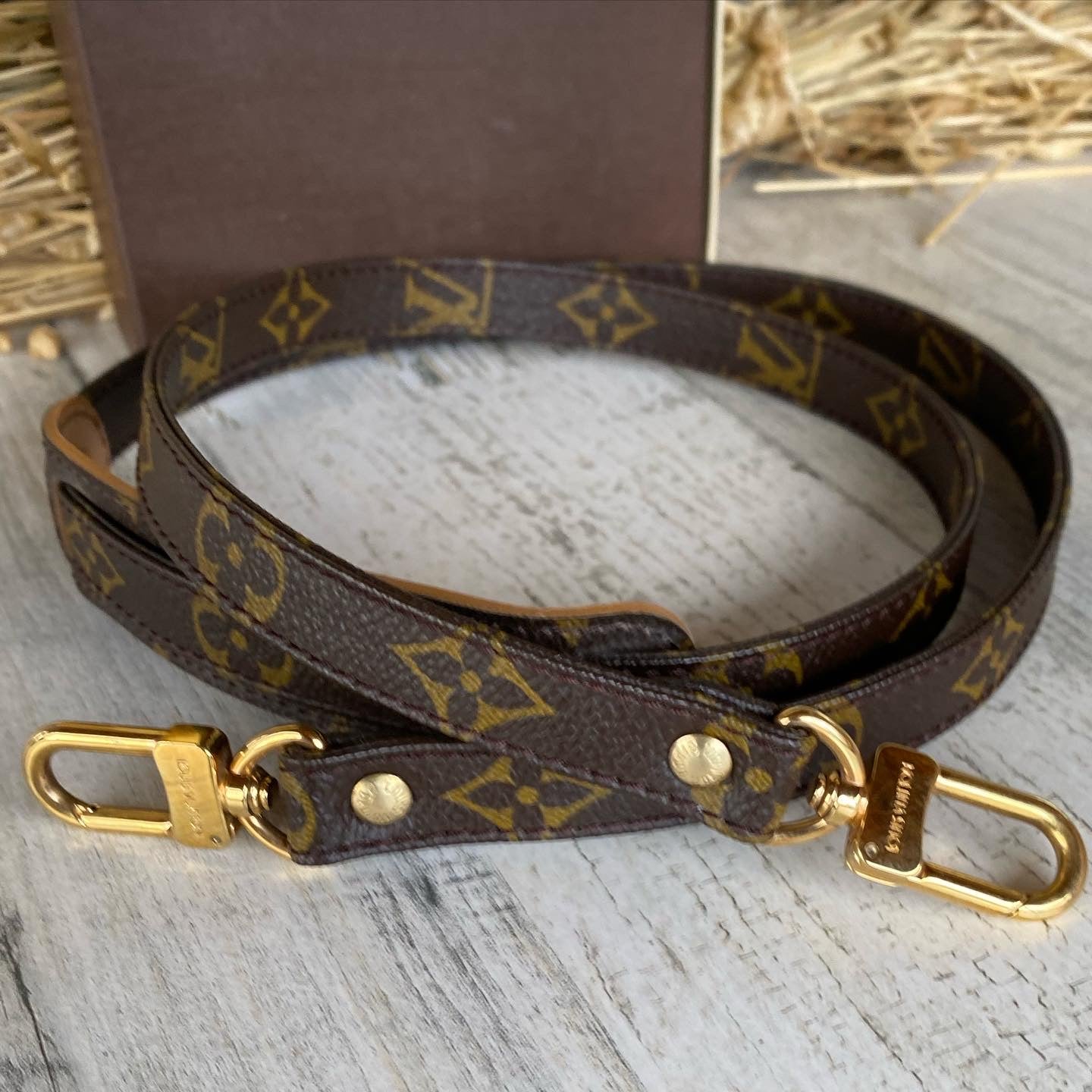 Preloved Authentic Monogram Strap