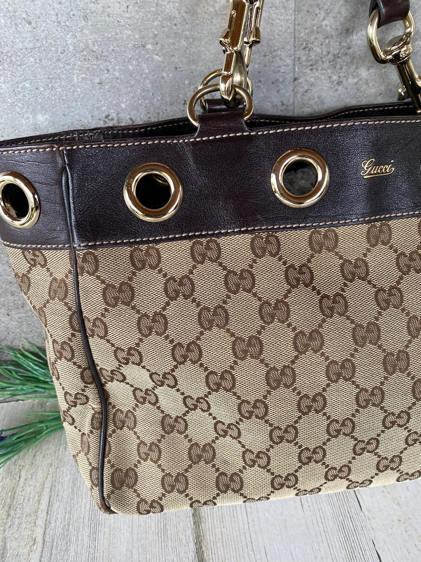 Preloved Authentic G G Tote