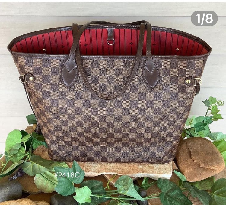 Pre-loved Neverfull MM Damier Ebene