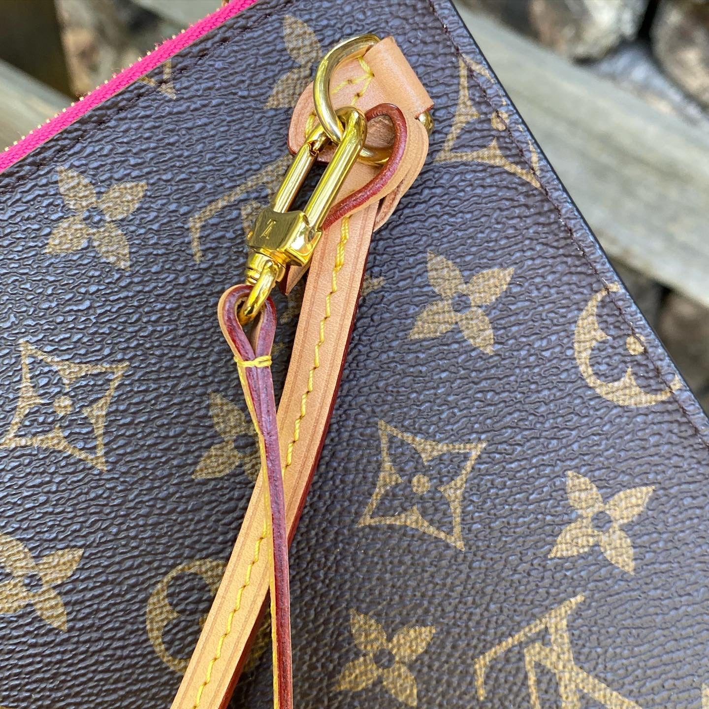 Preloved Pochette Wristlet