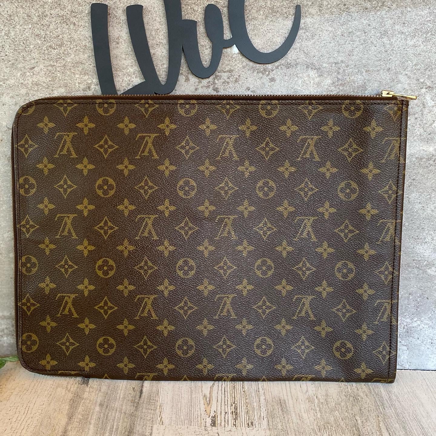 Preloved Poche Document Case/Clutch