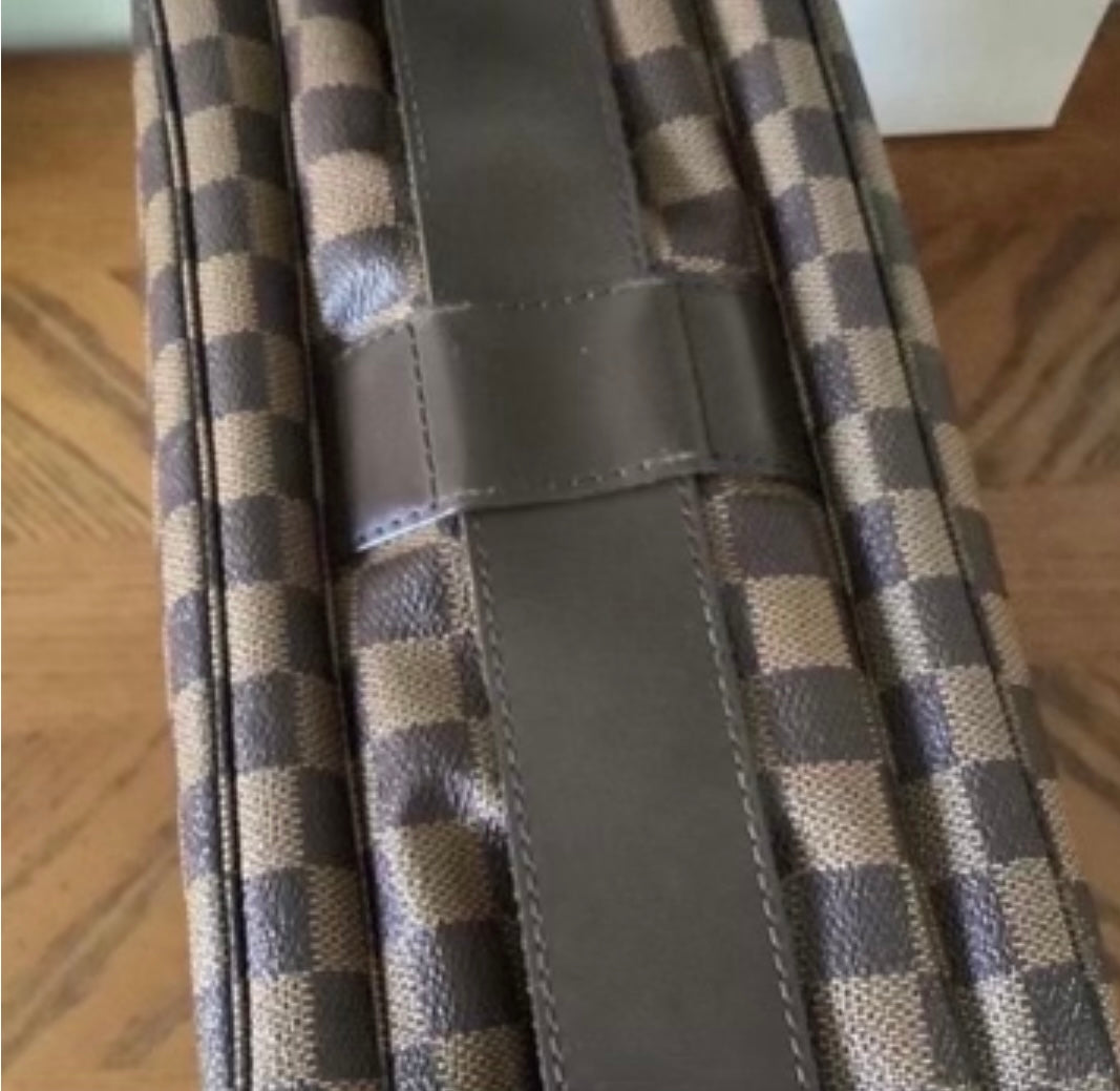 Preloved Naviglio Damier Ebene Messenger Crossbody