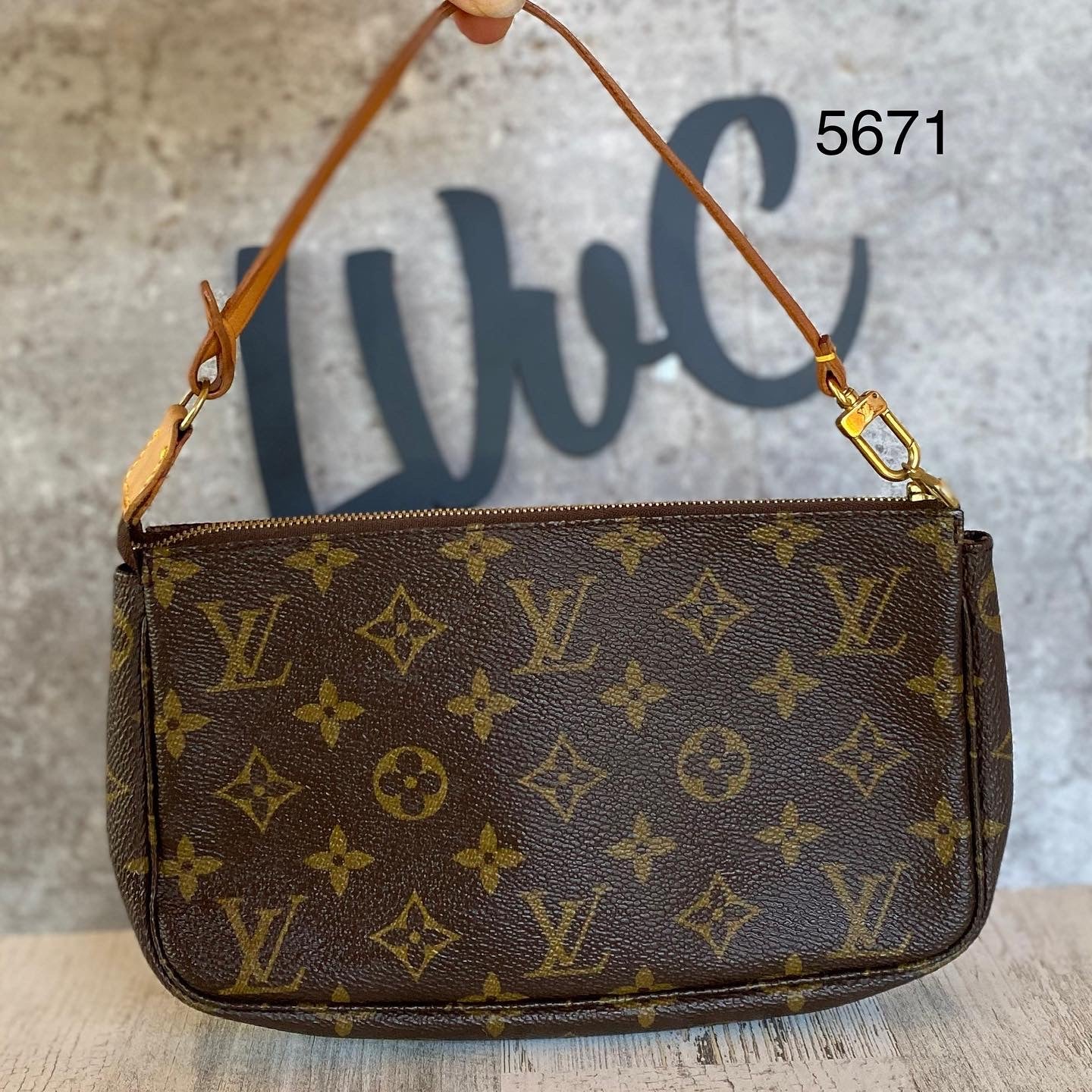 Preloved Pochette Accessories Pouch