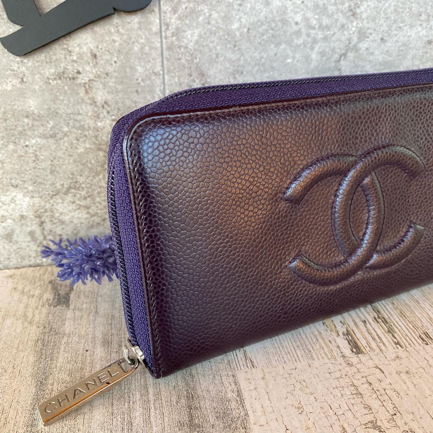 Preloved CC Zippy Wallet