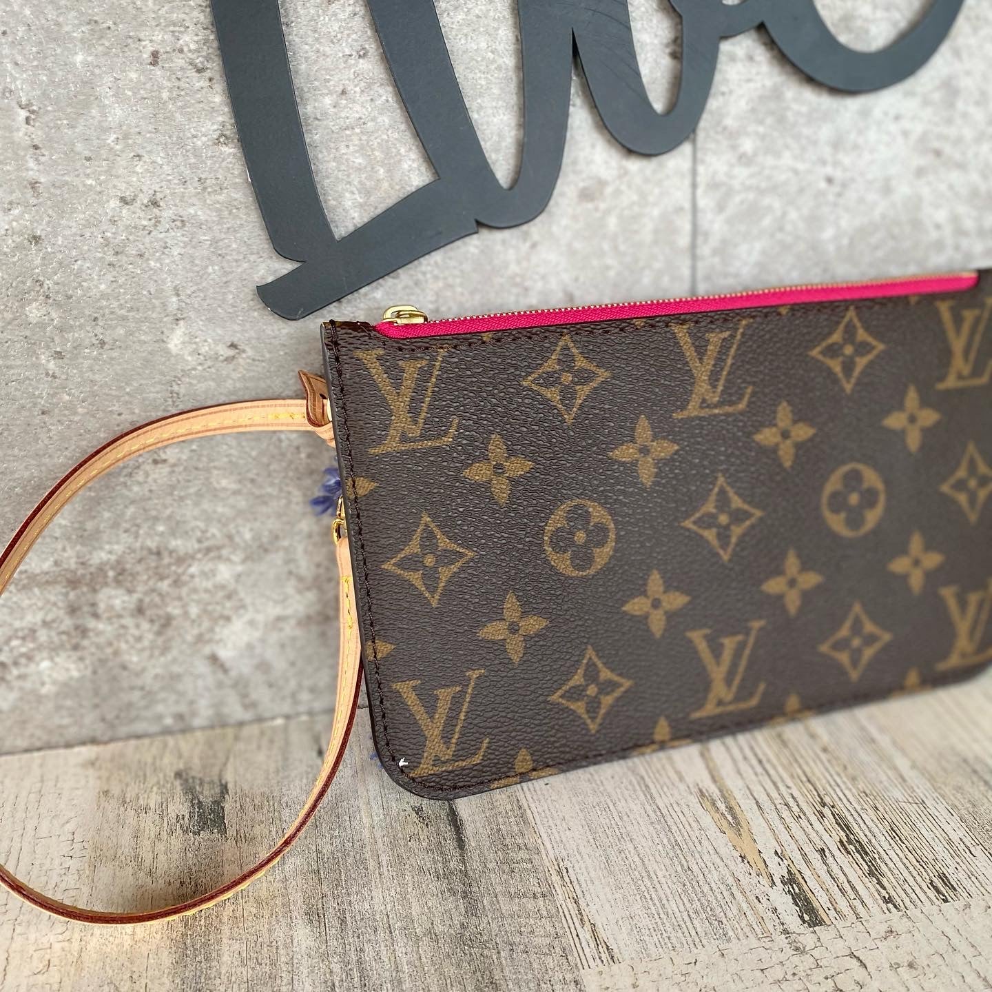 Preloved Pochette Wristlet PM