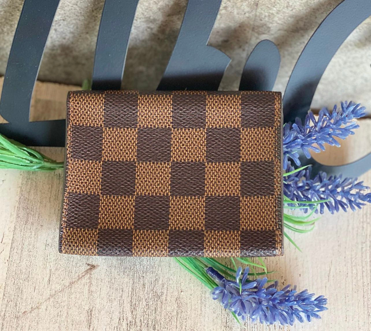 Preloved Authentic Cartes De Vista Damier Ebene