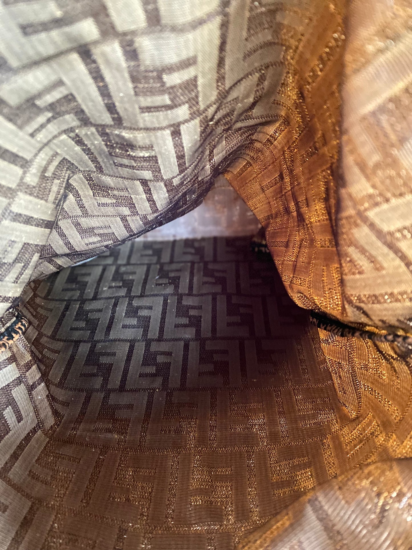 Preloved FF Zucca Drawstring Pouch