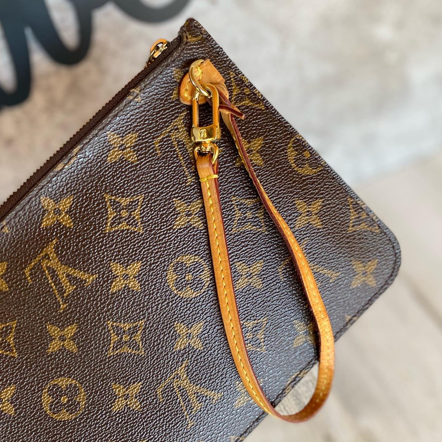 Preloved Pochette Wristlet
