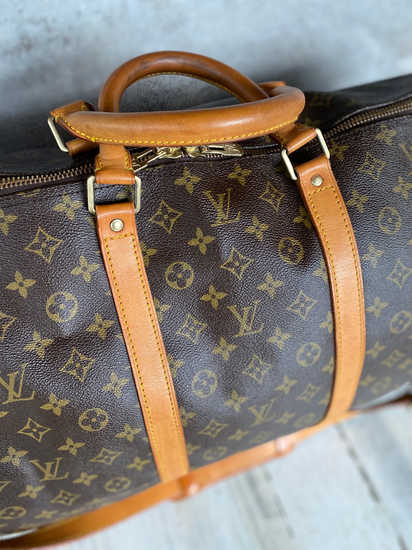 Preloved Boston Bag Keepall 60 Bandouliere