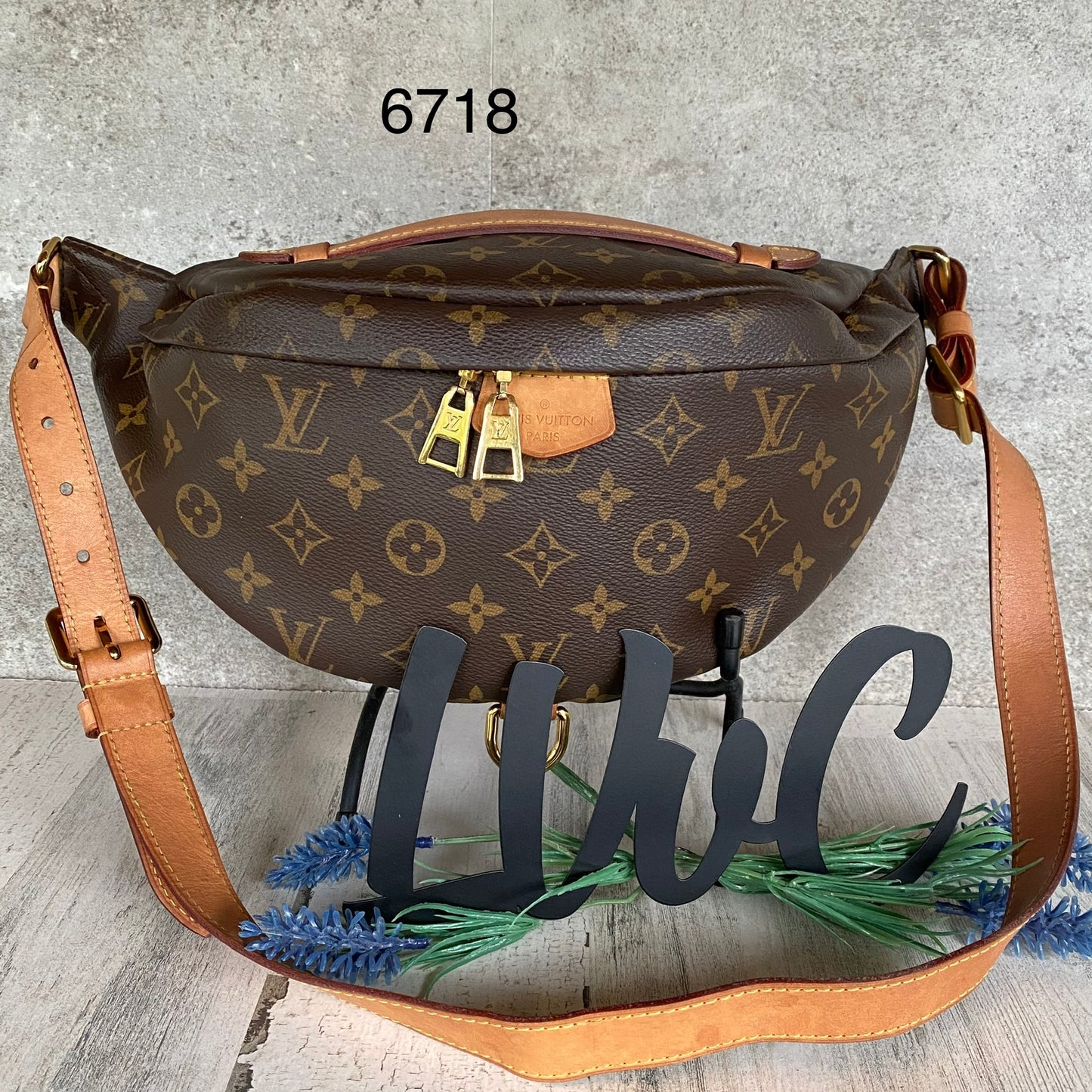 Authentic Preloved monogram bum bag