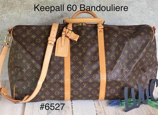 Preloved Keepall 60 Bandouliere