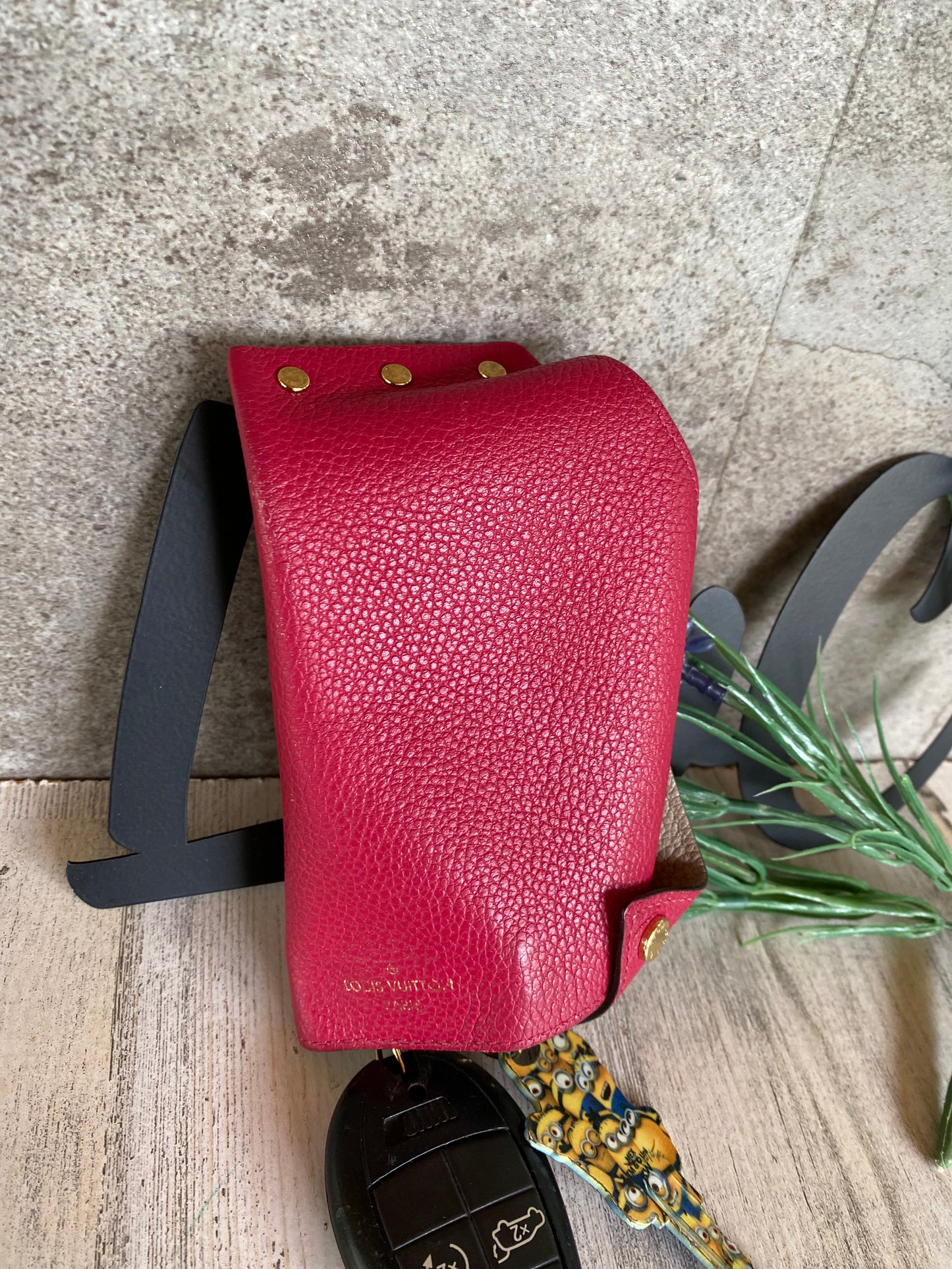 Preloved Authentic Berlingot Multi key case