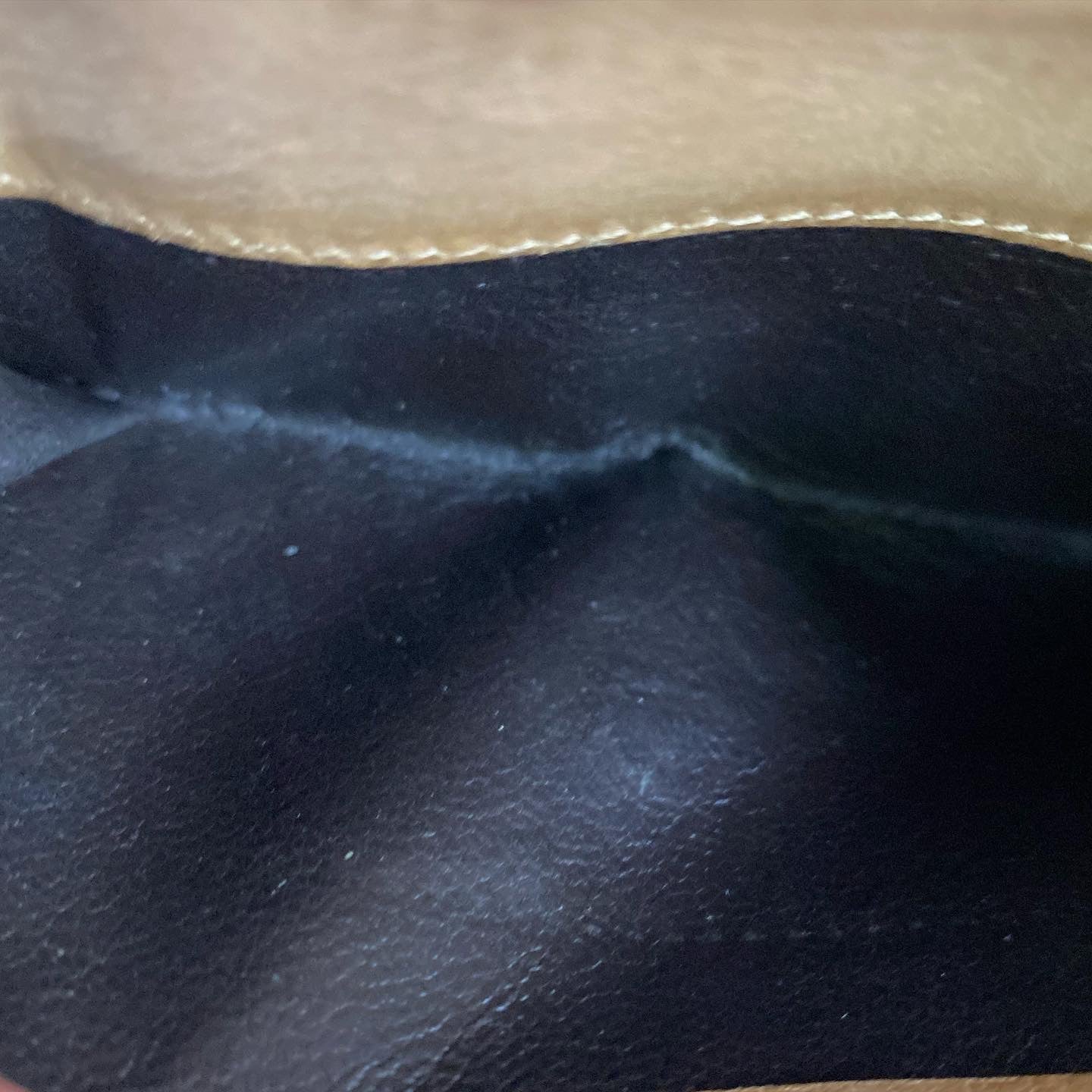 Preloved GG Leather Wallet