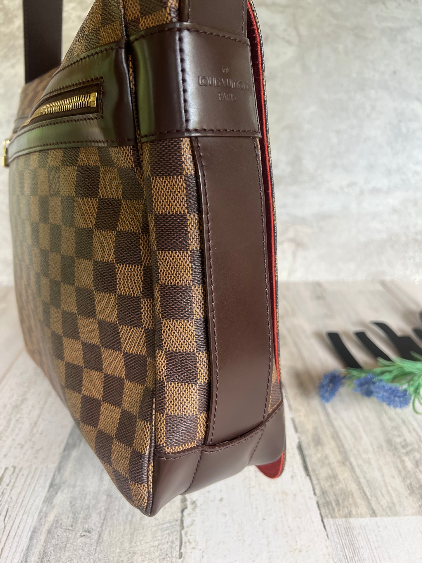 Authentic Preloved Bastille Messenger  Crossbody bag Damier Ebene