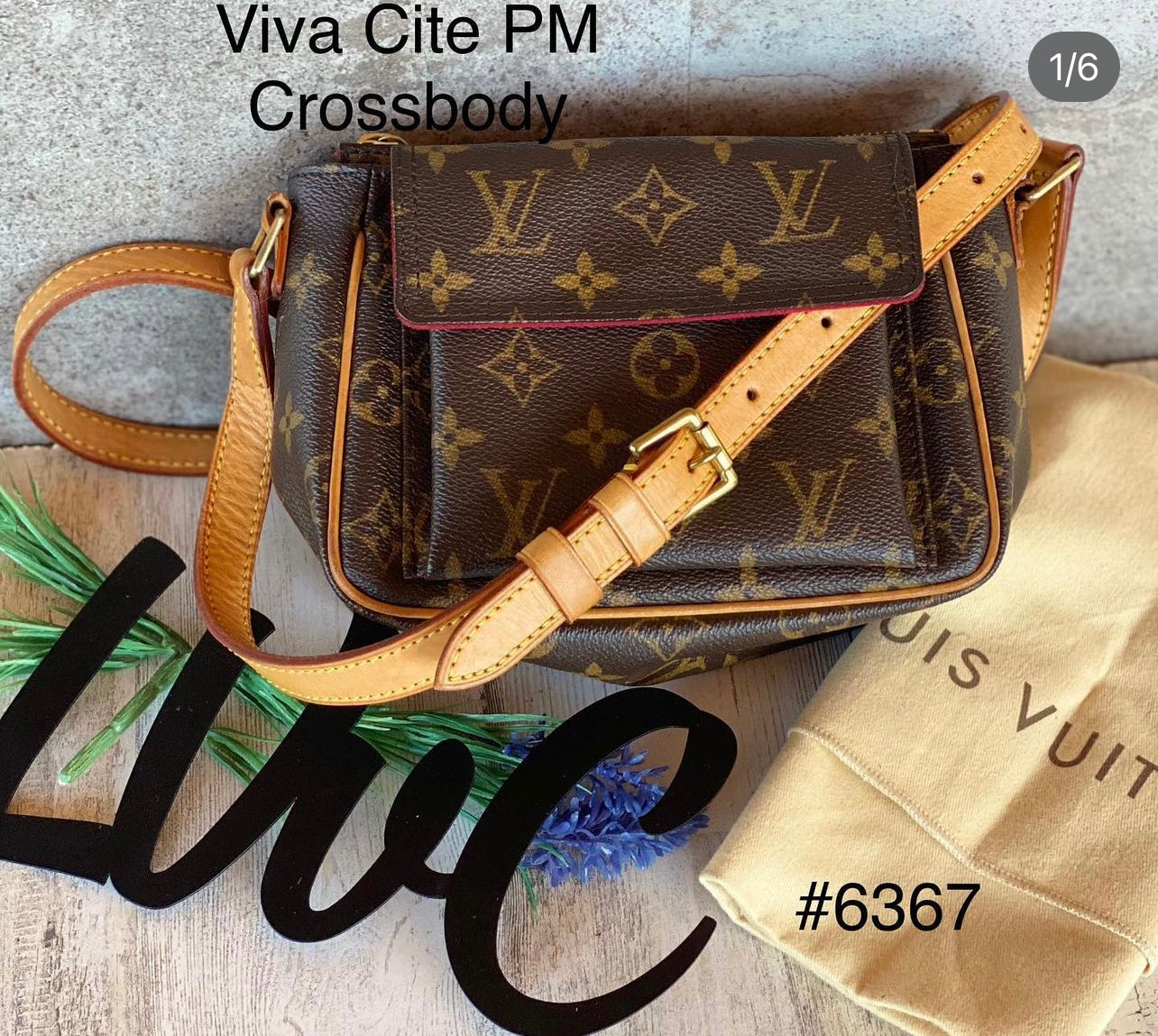 Authentic Preloved viva cite PM crossbody