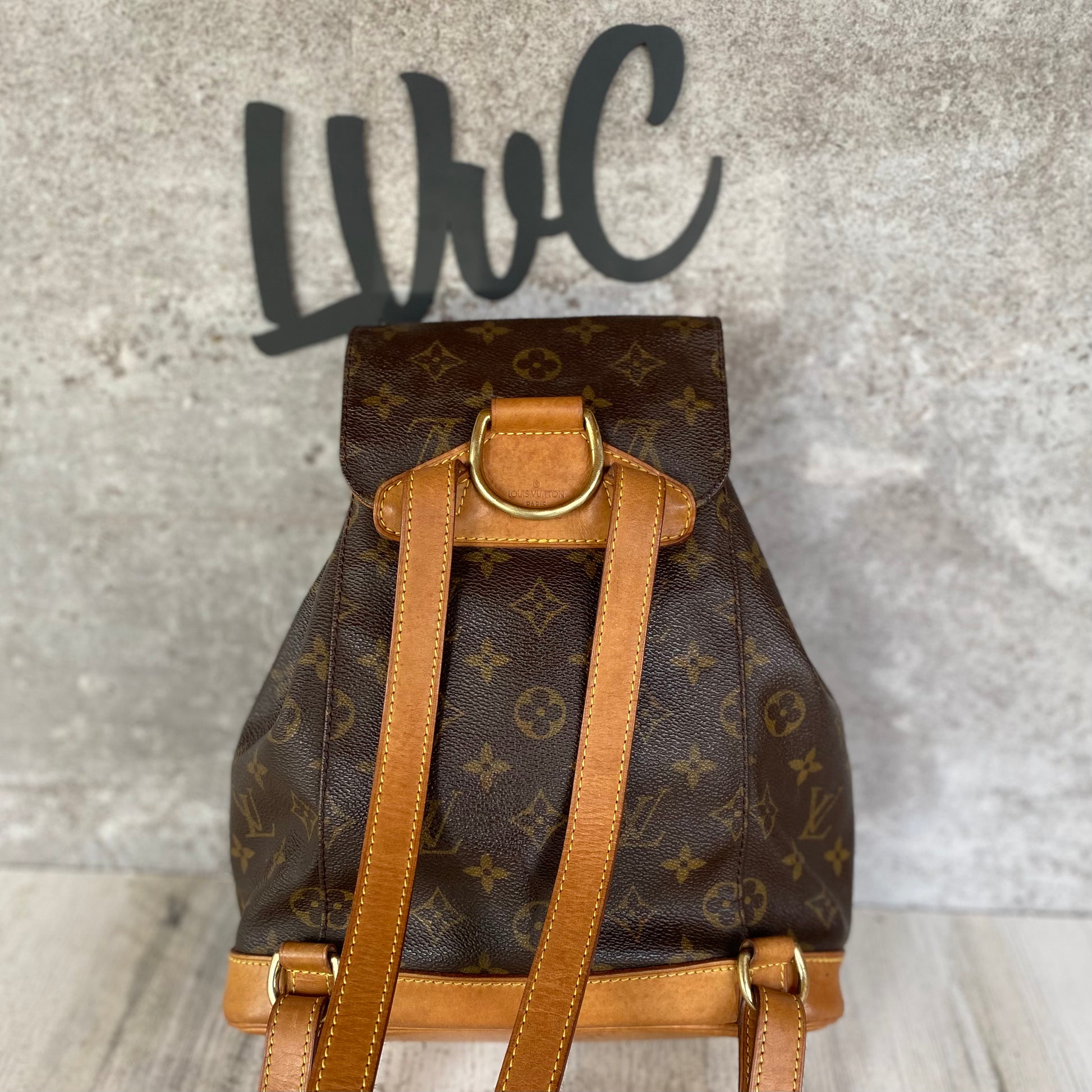 PRELOVED LOUIS VUITTON MONTSOURIS BACKPACK MM – OC Luxury Bags