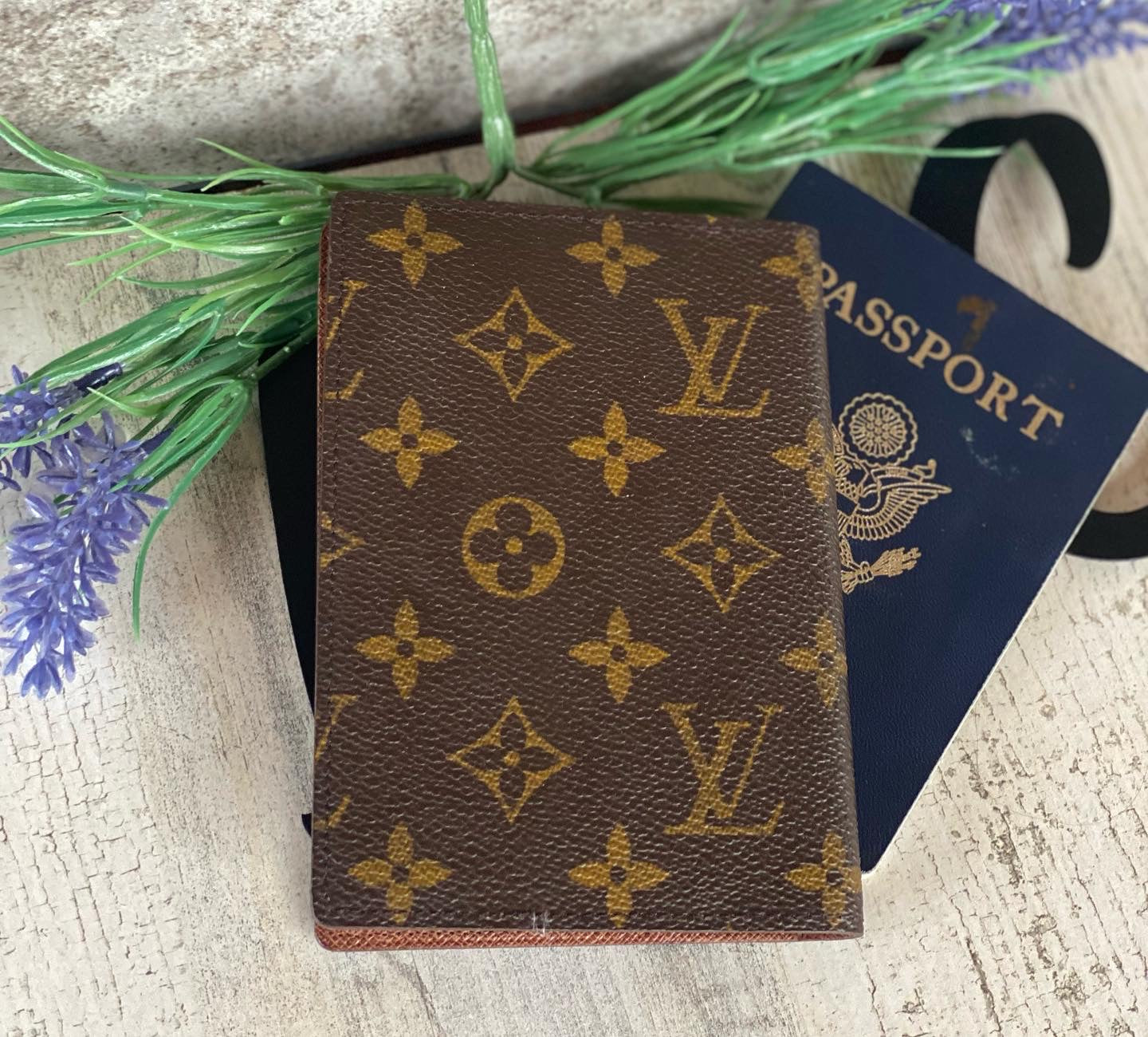 Authentic preloved couveture passport case