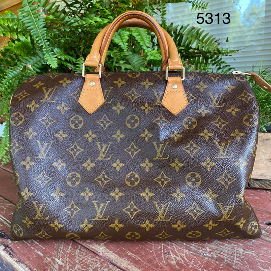 Preloved Speedy 35 monogram hand bag