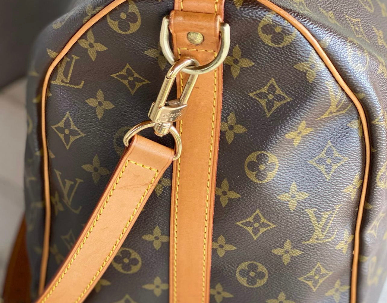 Authentic Preloved Keepall 50 bandouliere